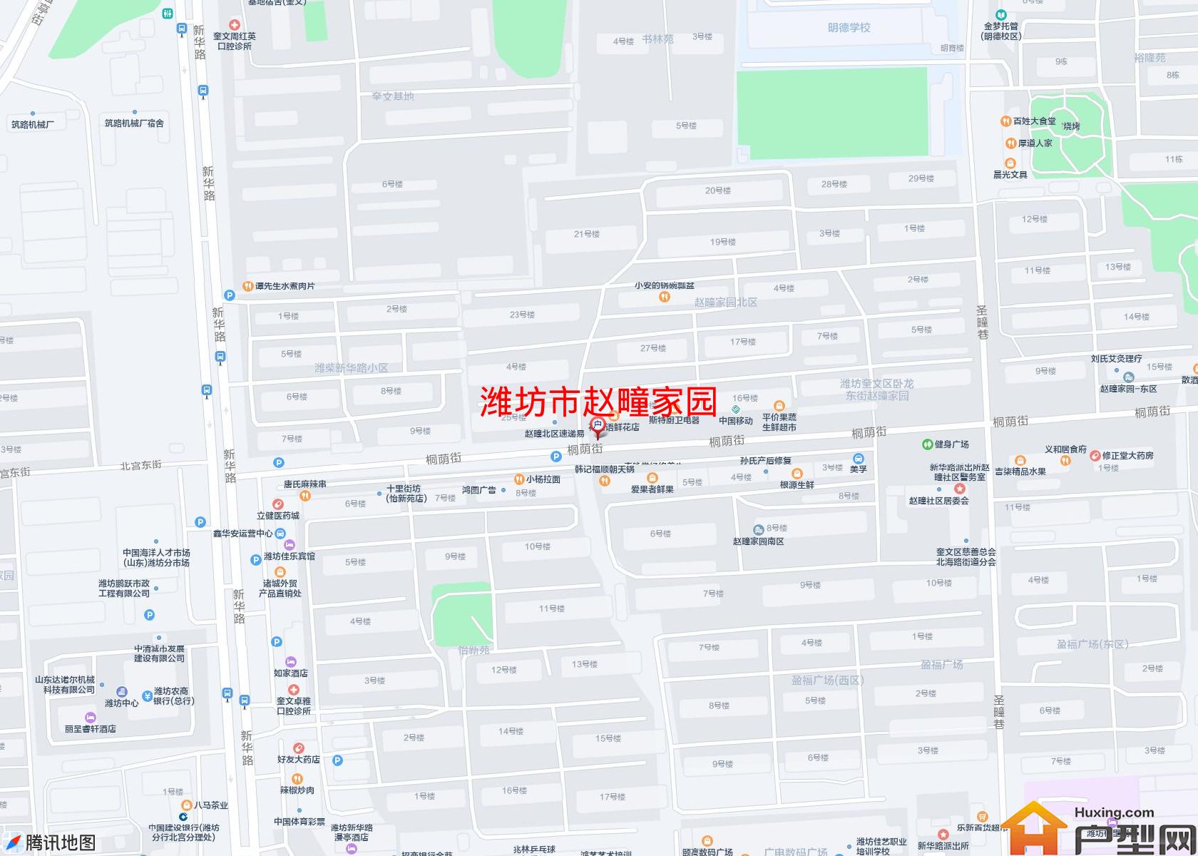 赵疃家园小区 - 户型网