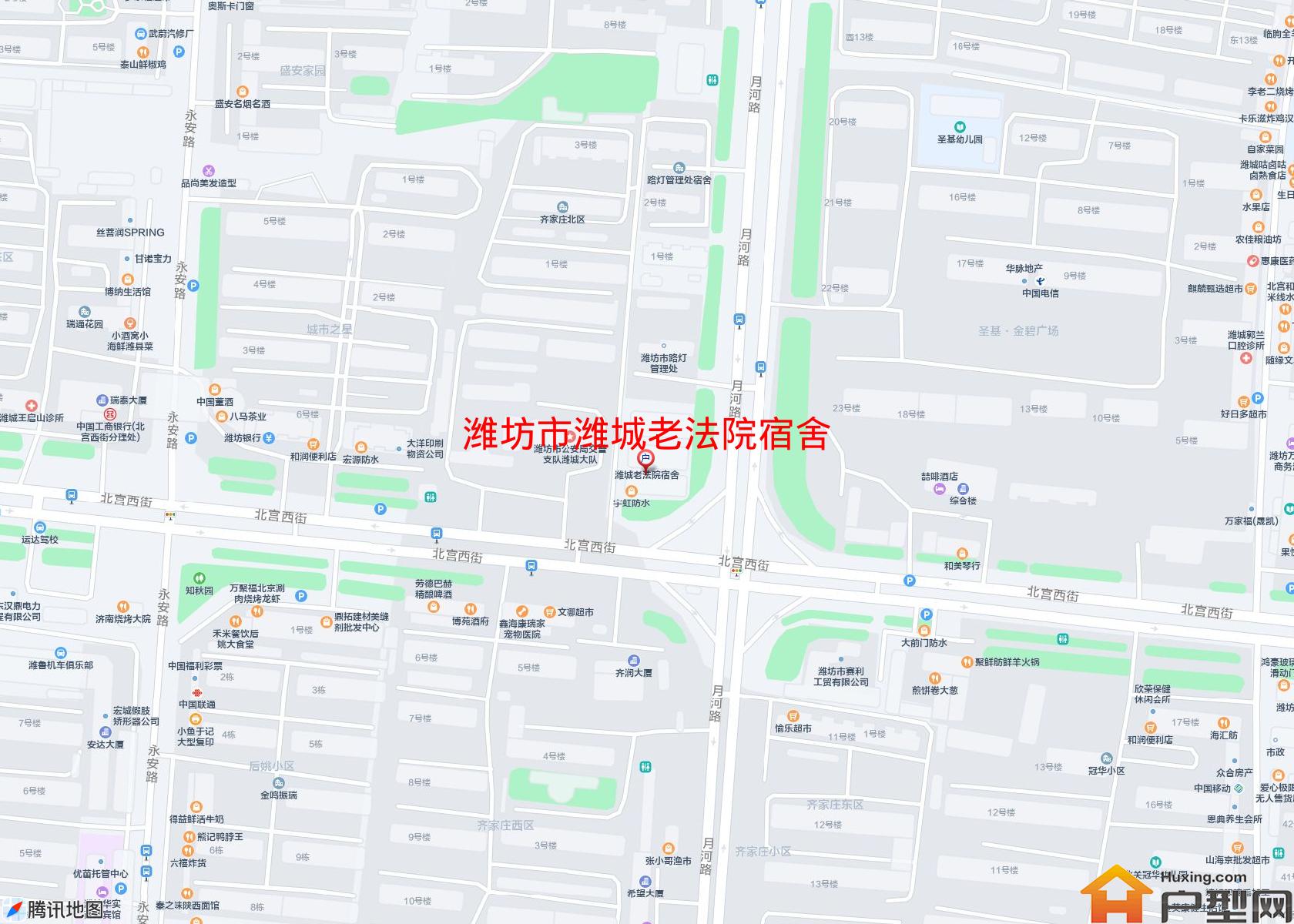 潍城老法院宿舍小区 - 户型网