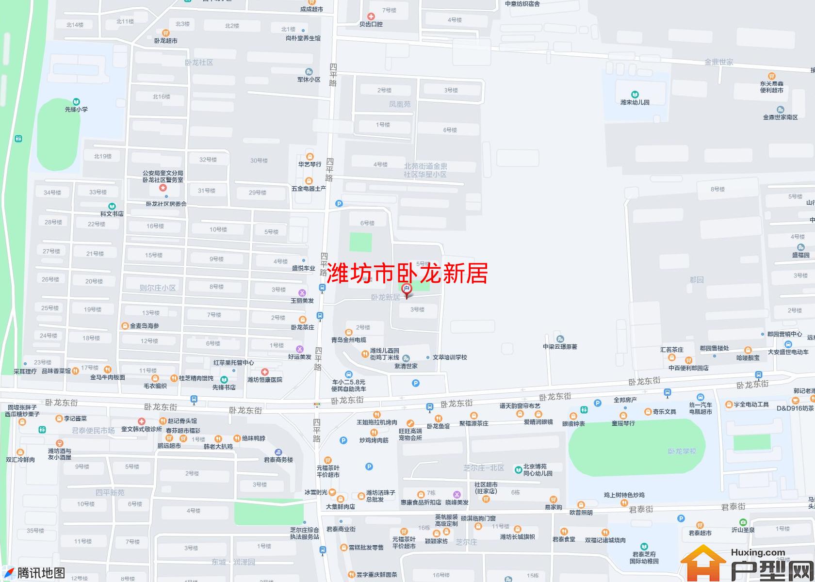 卧龙新居小区 - 户型网