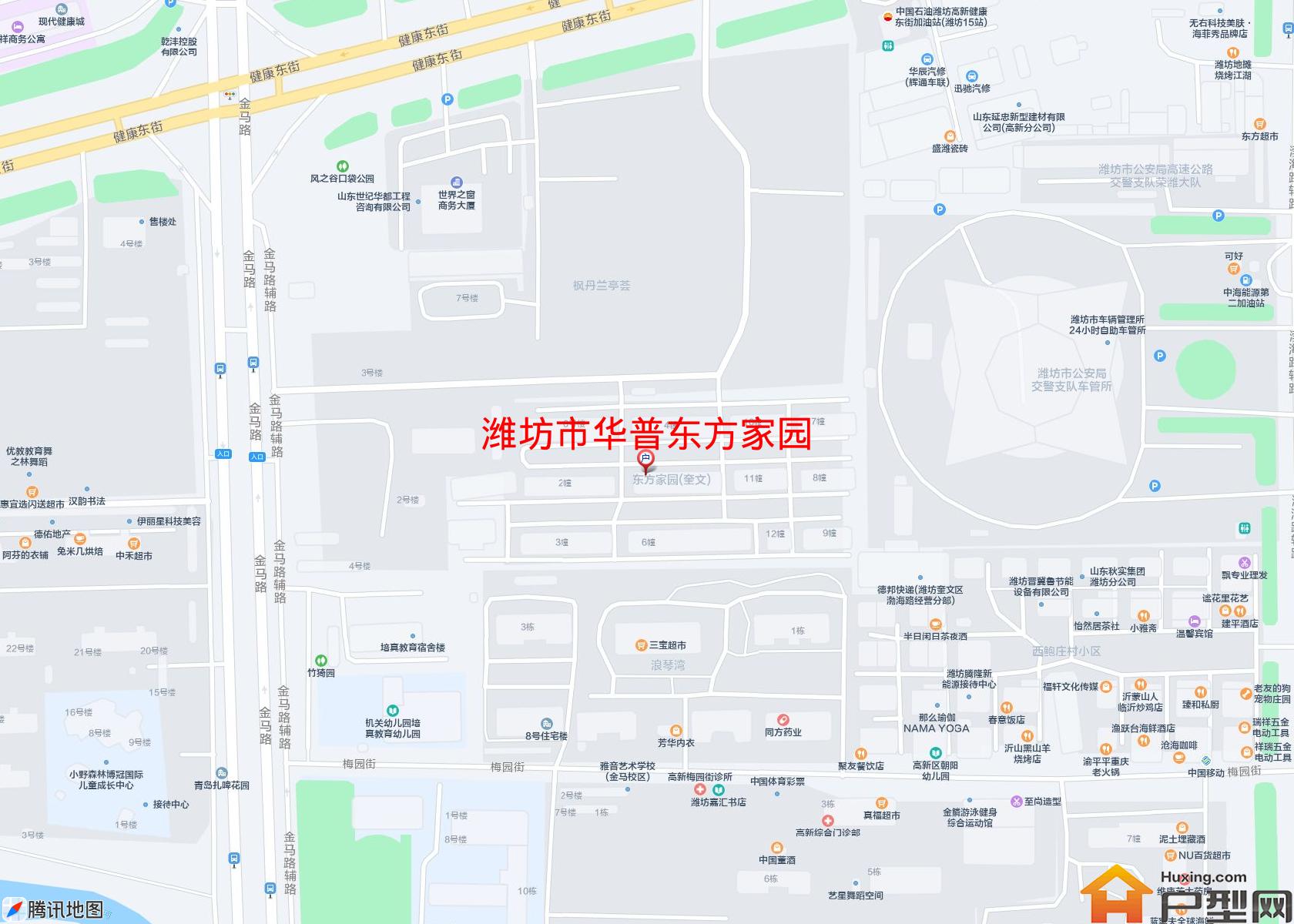 华普东方家园小区 - 户型网