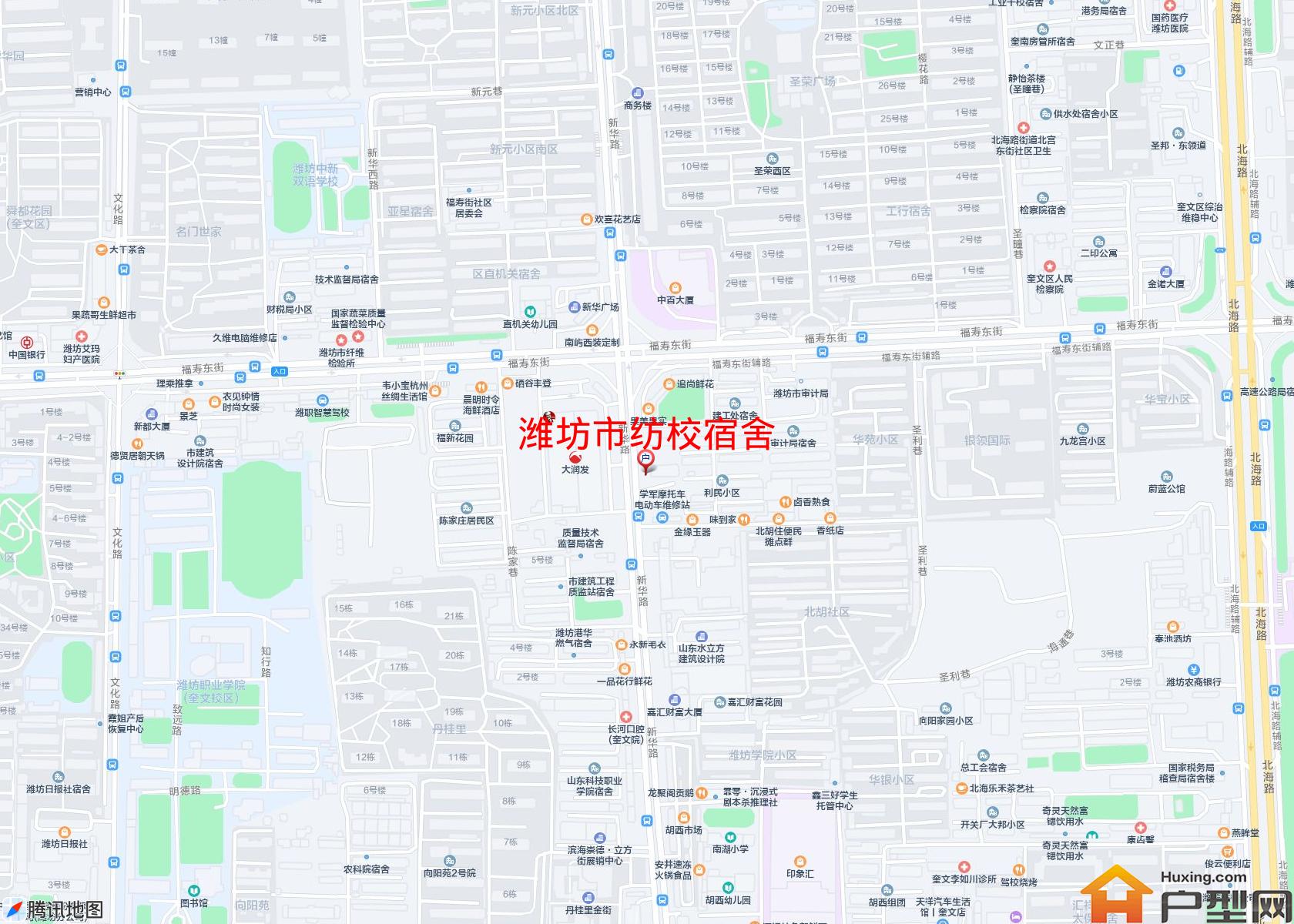 纺校宿舍小区 - 户型网