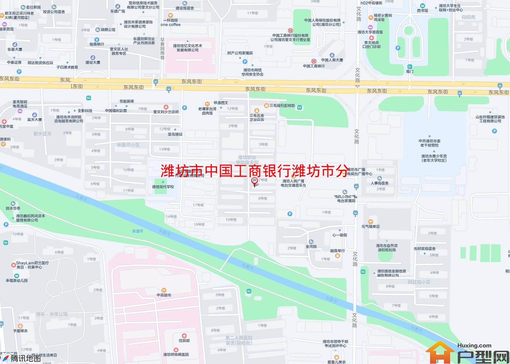 中国工商银行潍坊市分行宿舍院小区 - 户型网