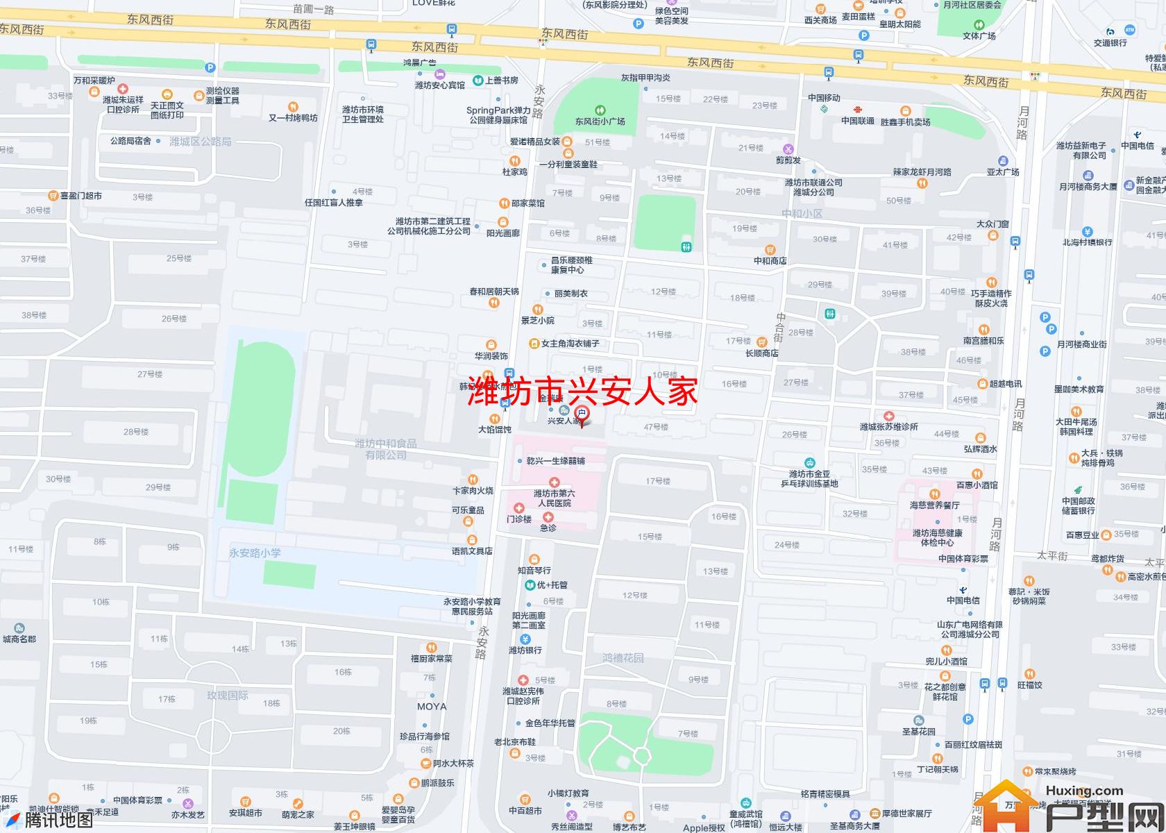 兴安人家小区 - 户型网