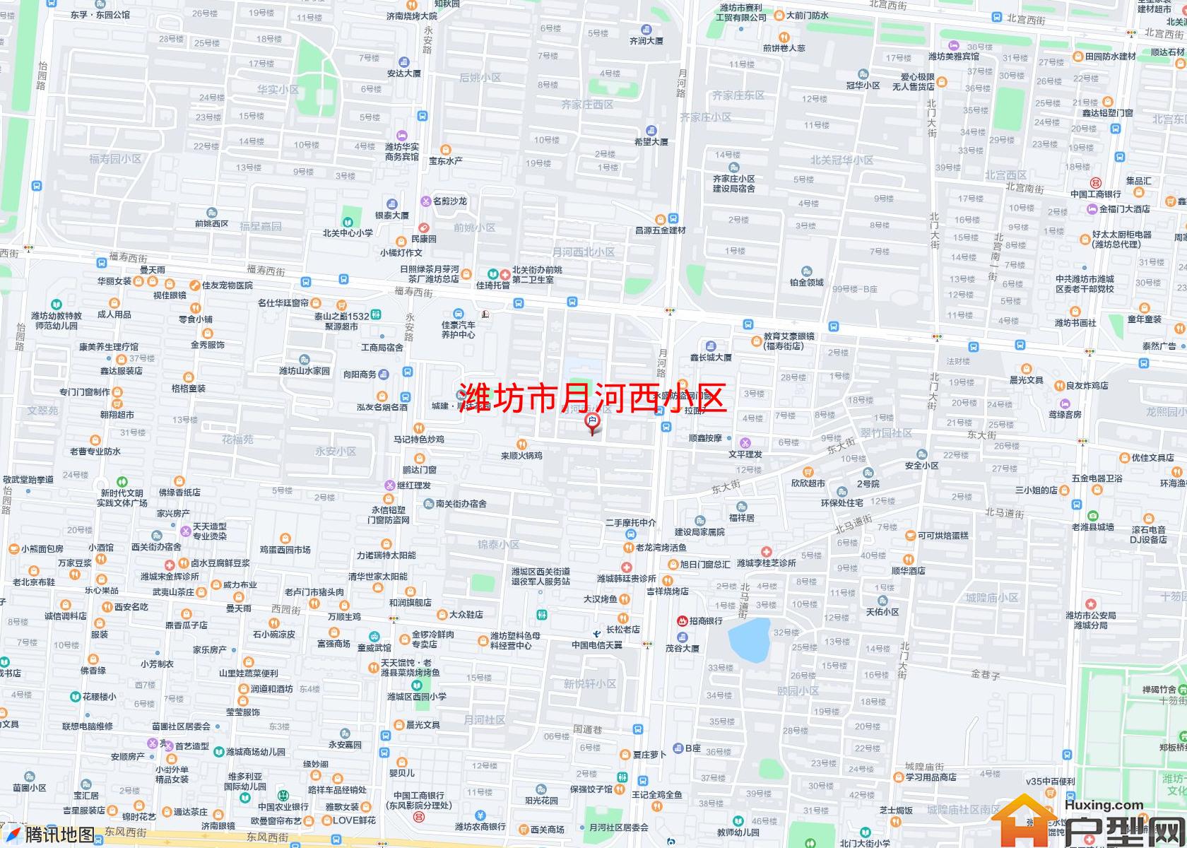 月河西小区小区 - 户型网