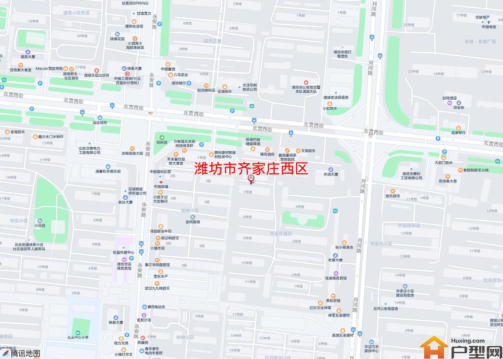 齐家庄西区小区 - 户型网