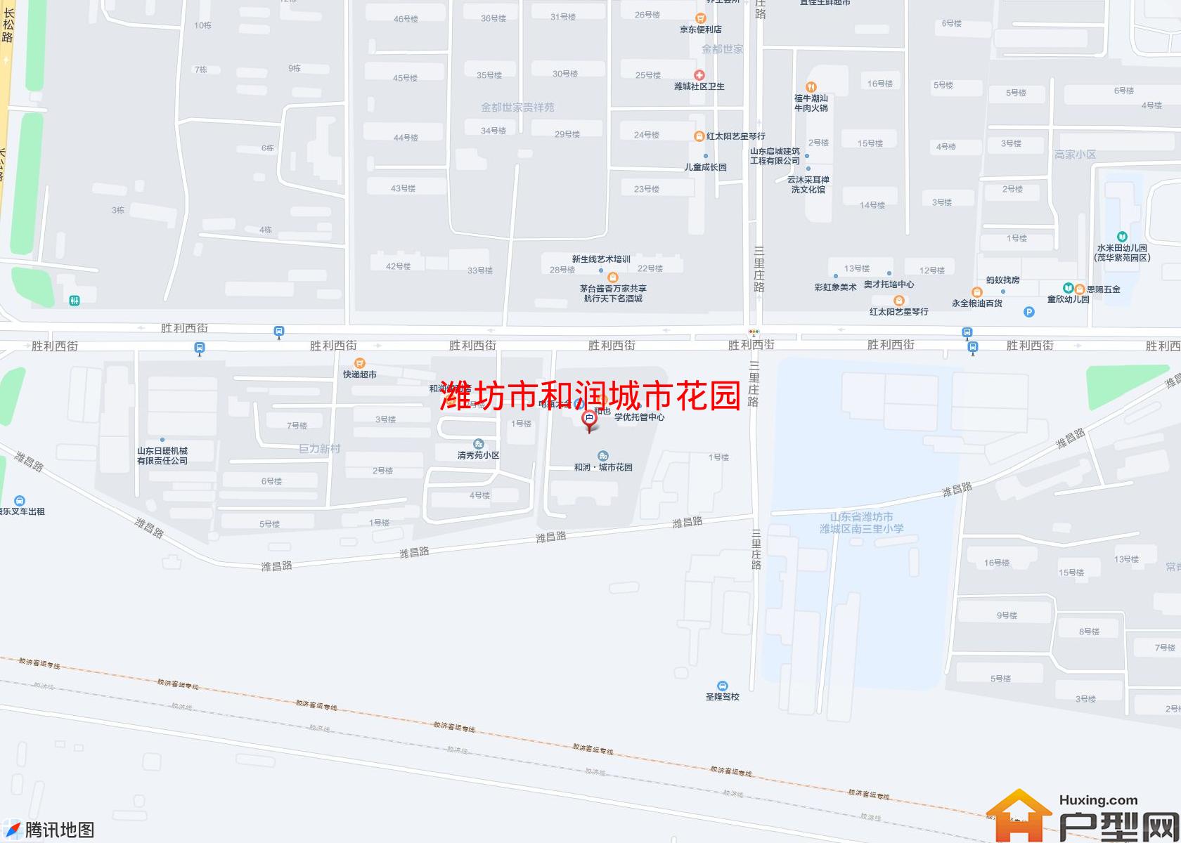 和润城市花园小区 - 户型网