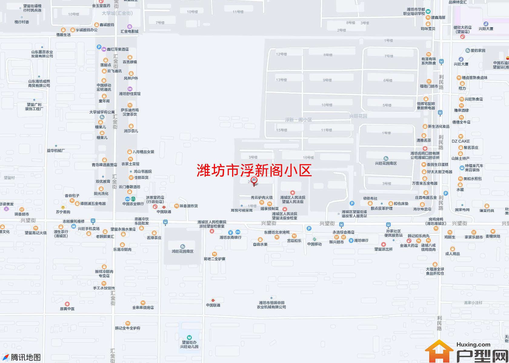 浮新阁小区小区 - 户型网