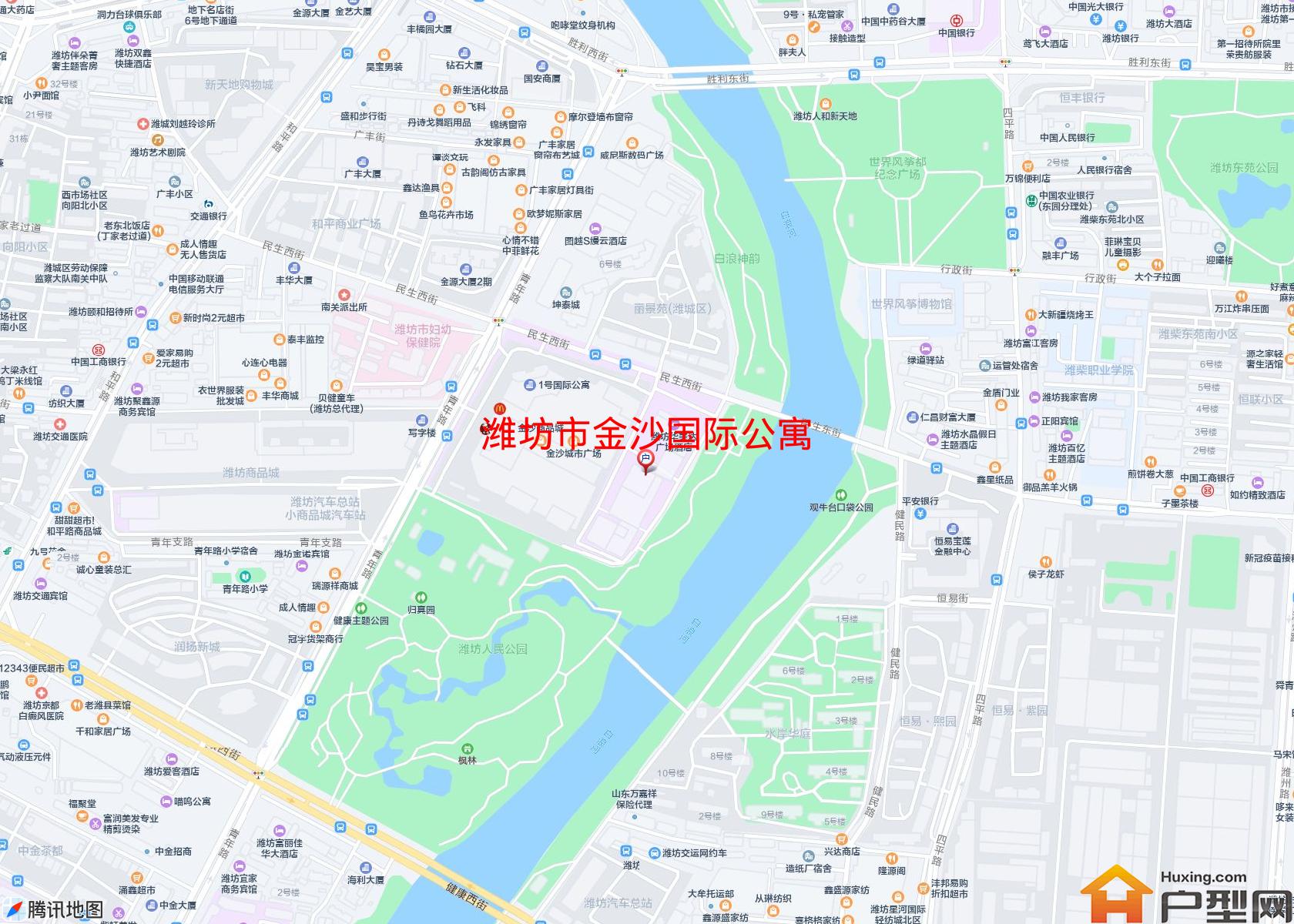金沙国际公寓小区 - 户型网