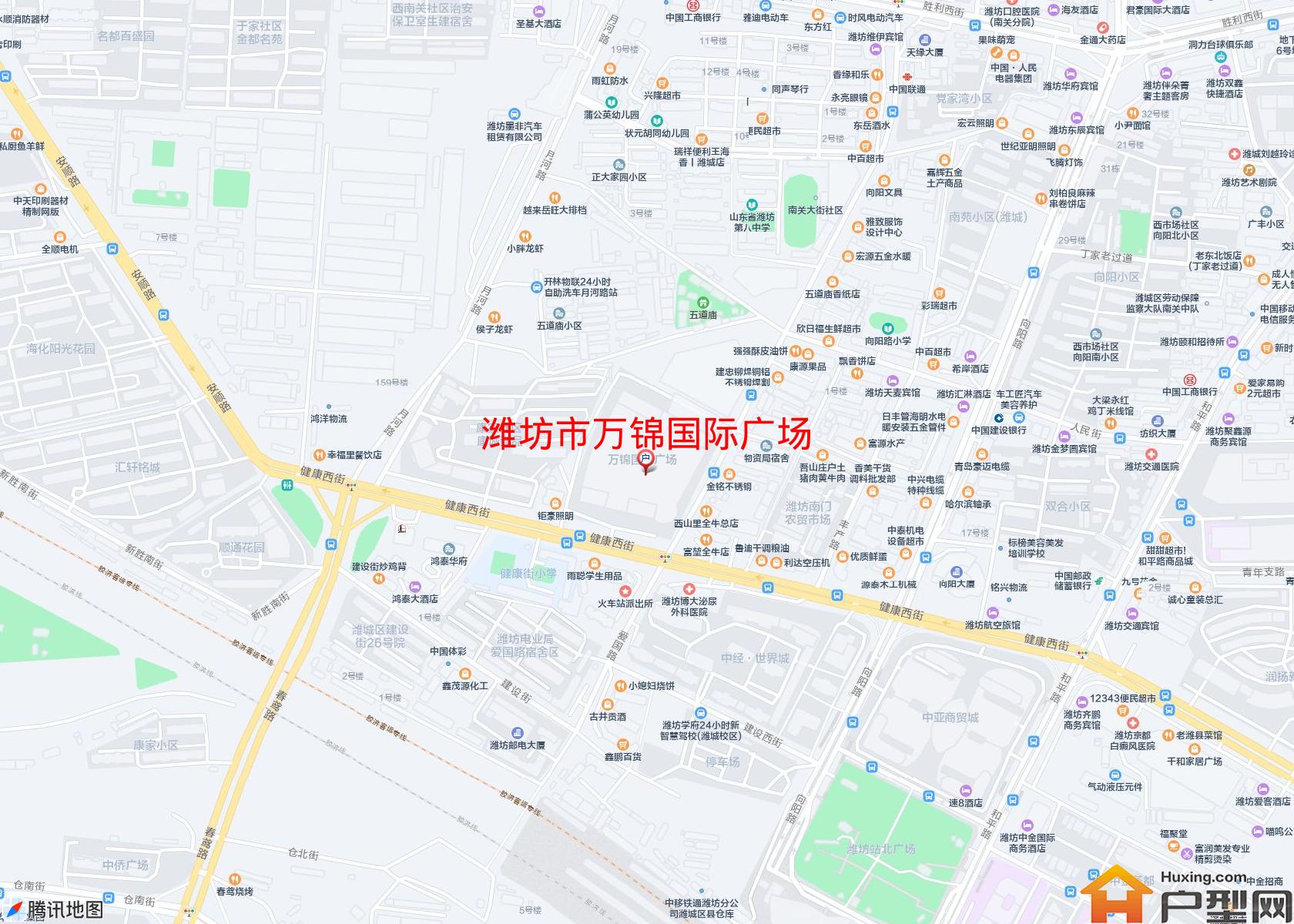 万锦国际广场小区 - 户型网