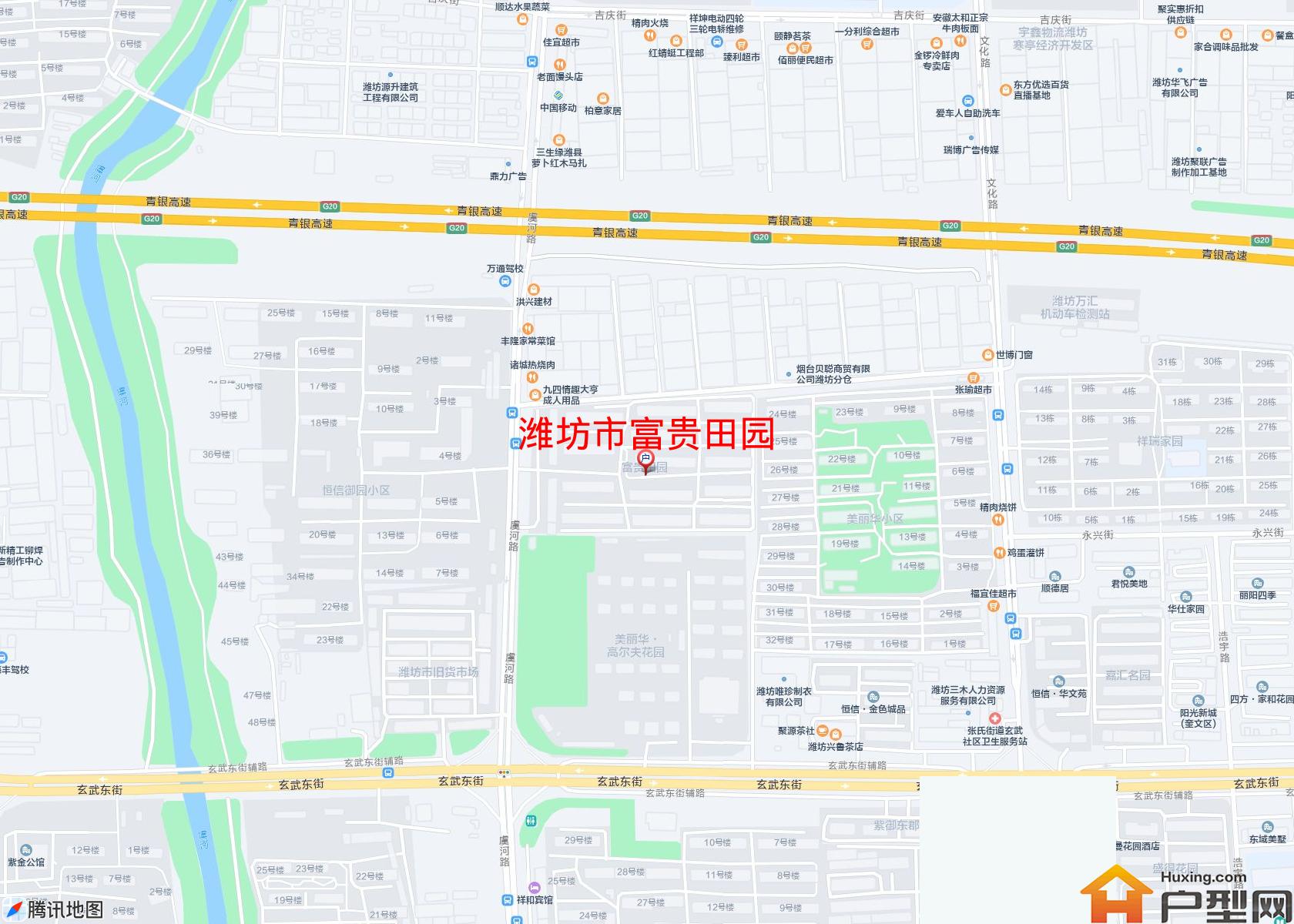 富贵田园小区 - 户型网