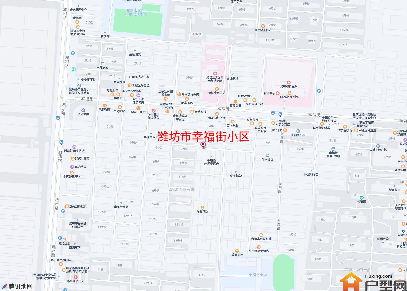 幸福街小区小区 - 户型网