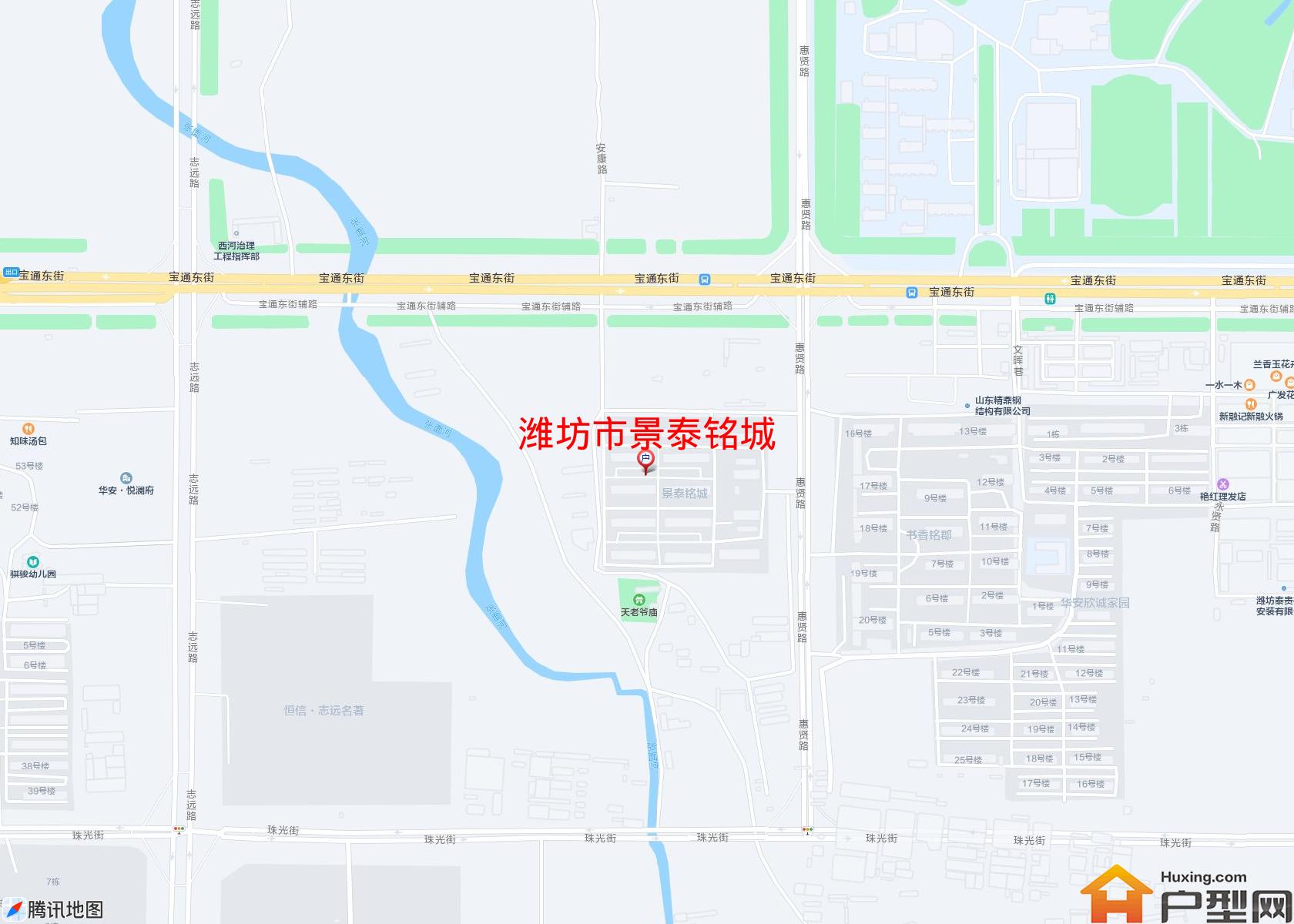 景泰铭城小区 - 户型网