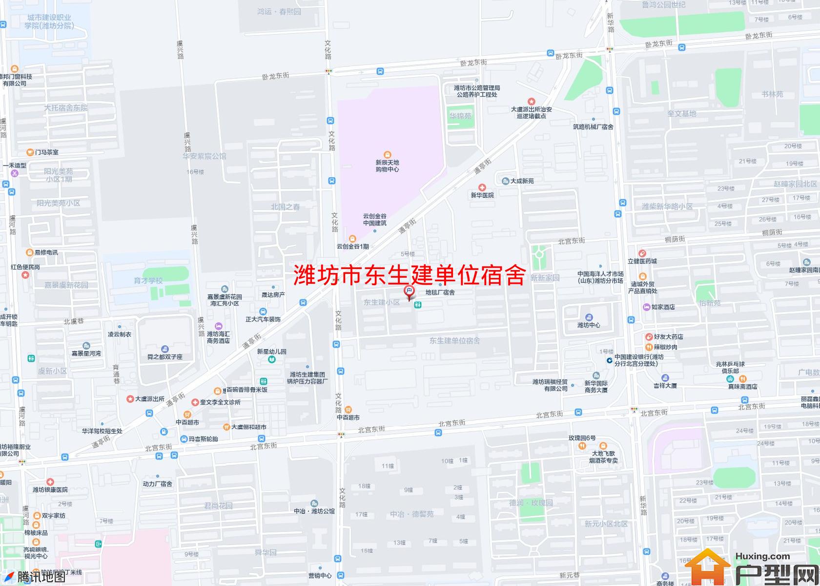 东生建单位宿舍小区 - 户型网