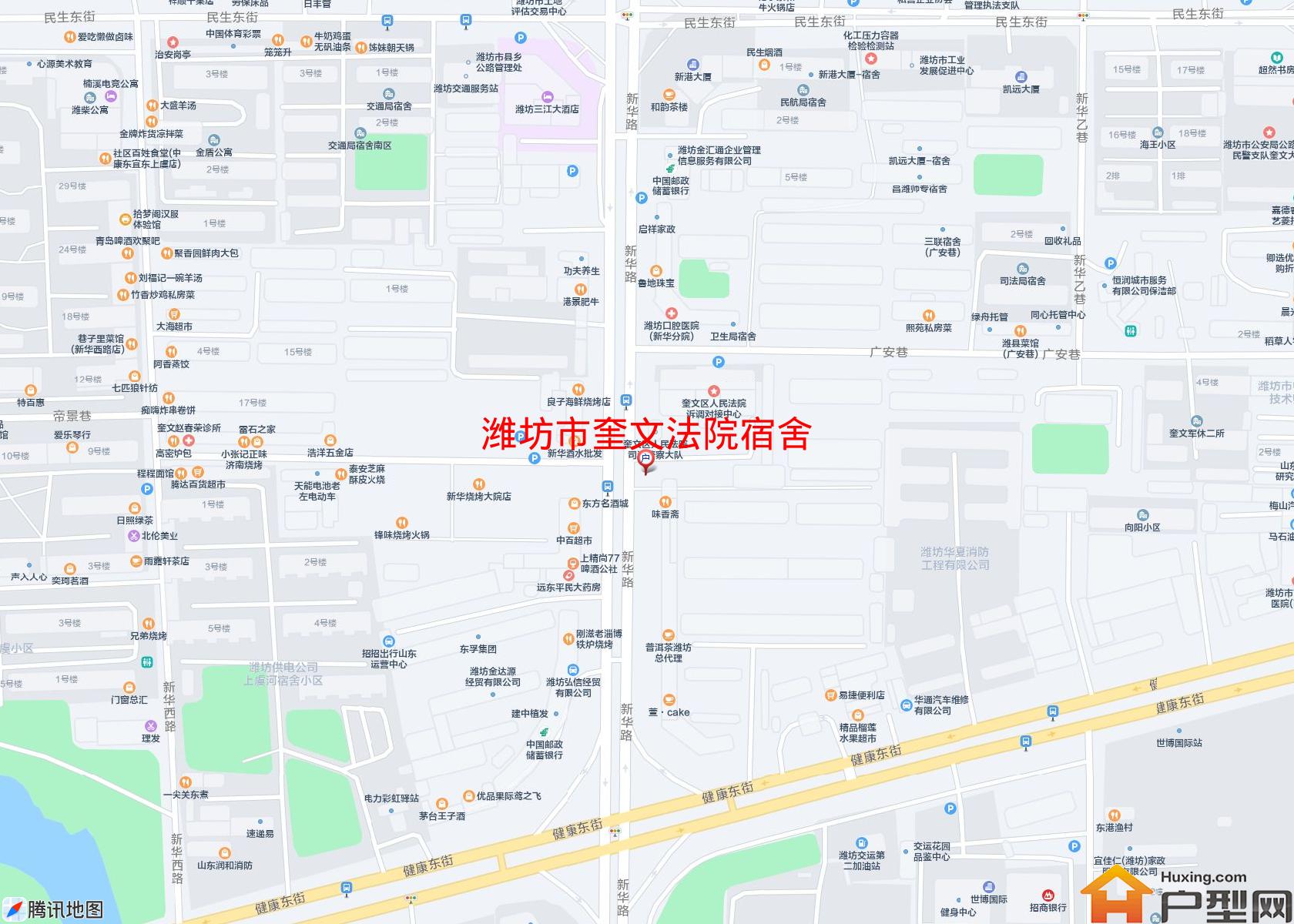 奎文法院宿舍小区 - 户型网
