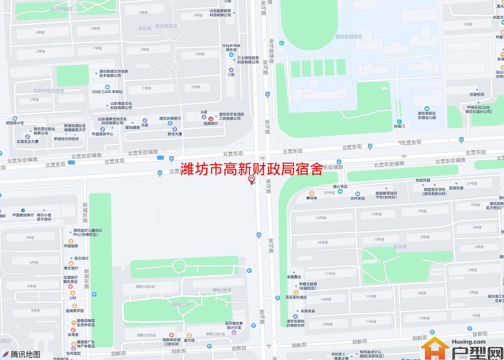 高新财政局宿舍小区 - 户型网