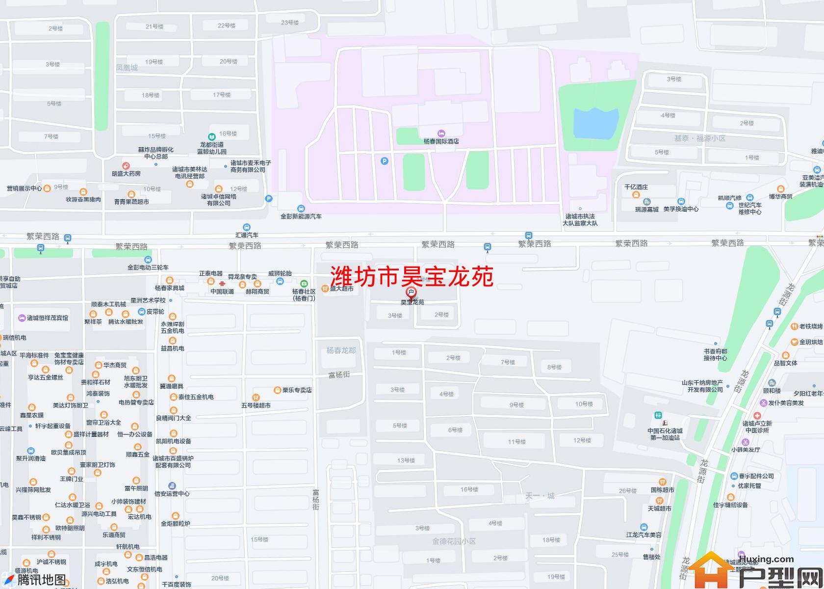 昊宝龙苑小区 - 户型网