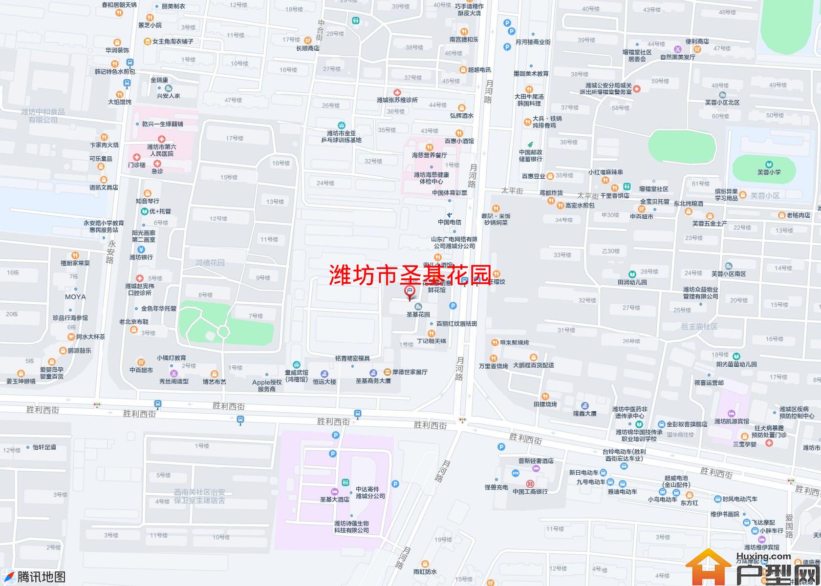 圣基花园小区 - 户型网