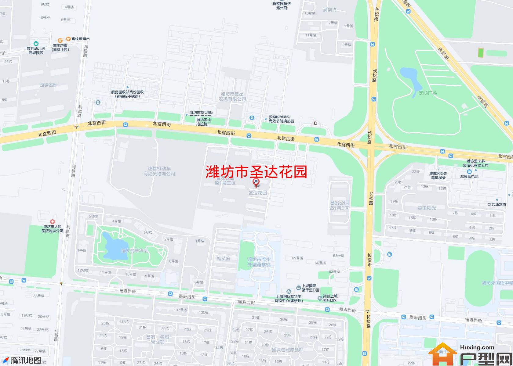 圣达花园小区 - 户型网 圣达花园小区 - 户型网