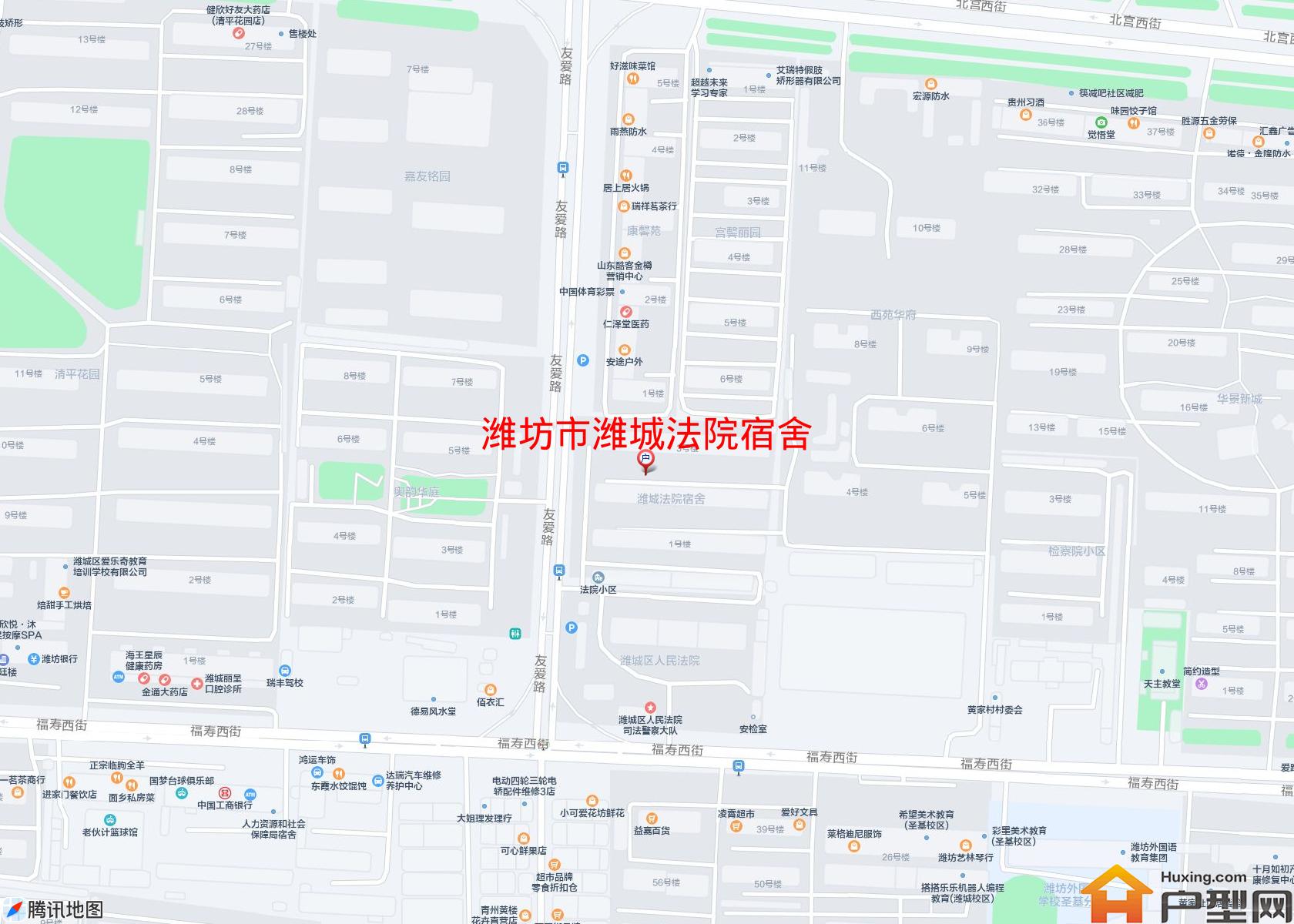 潍城法院宿舍小区 - 户型网