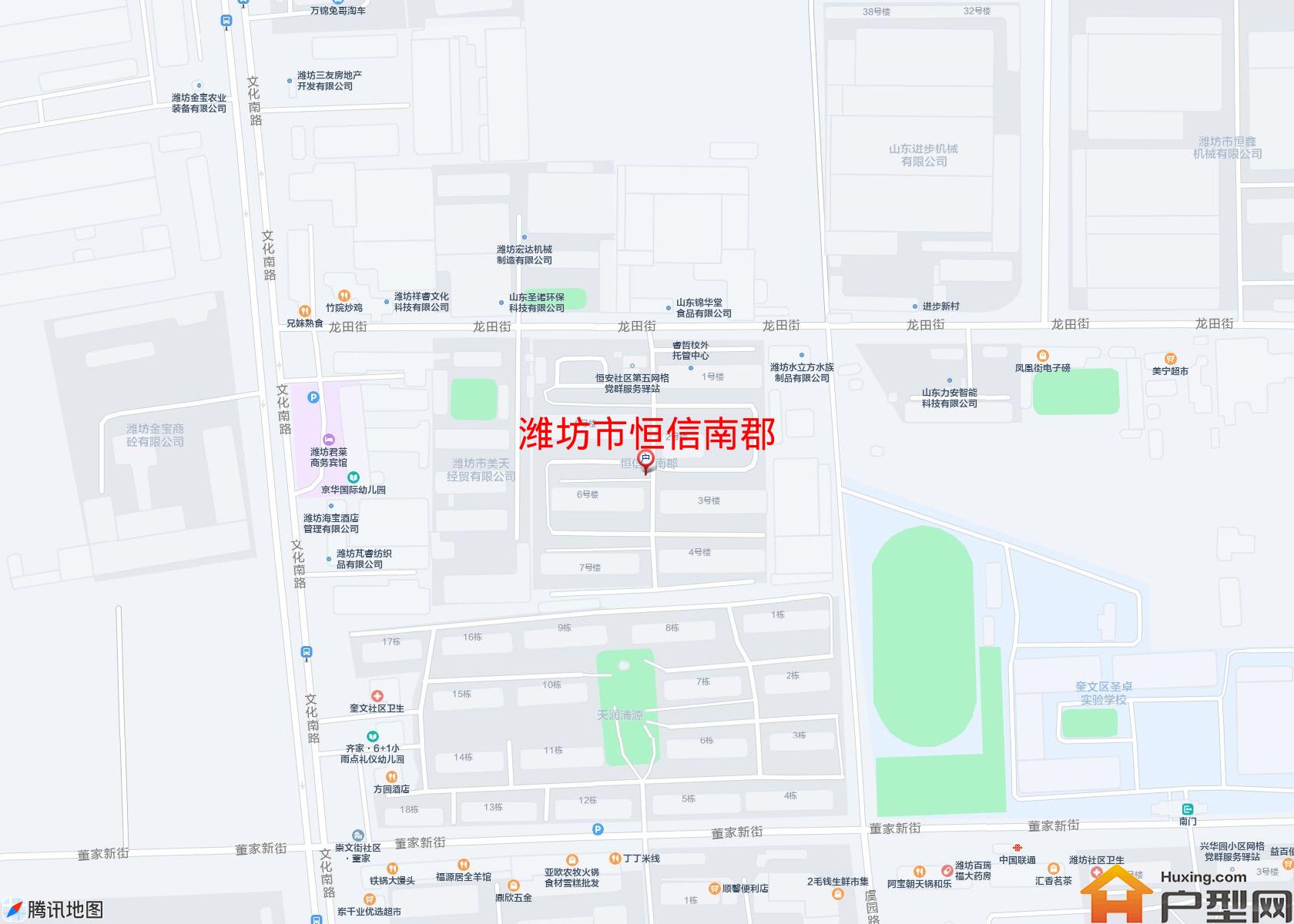 恒信南郡小区 - 户型网