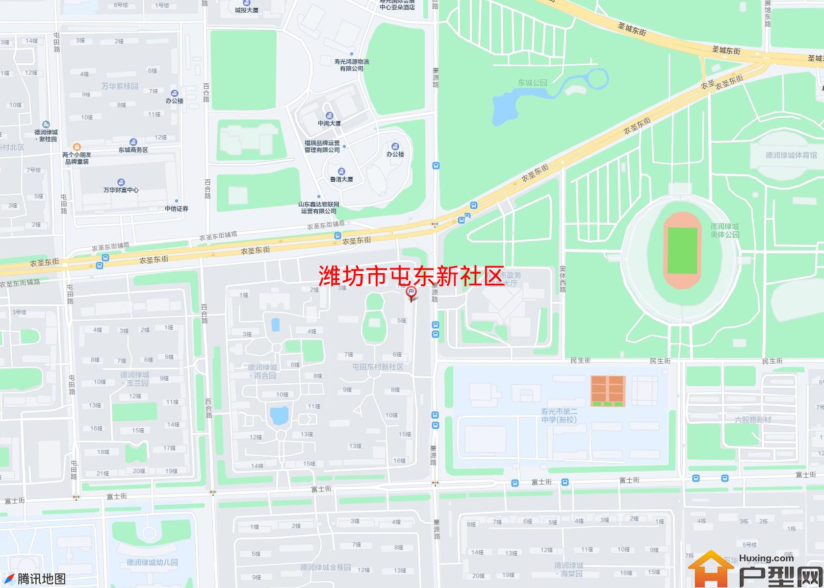 屯东新社区小区 - 户型网
