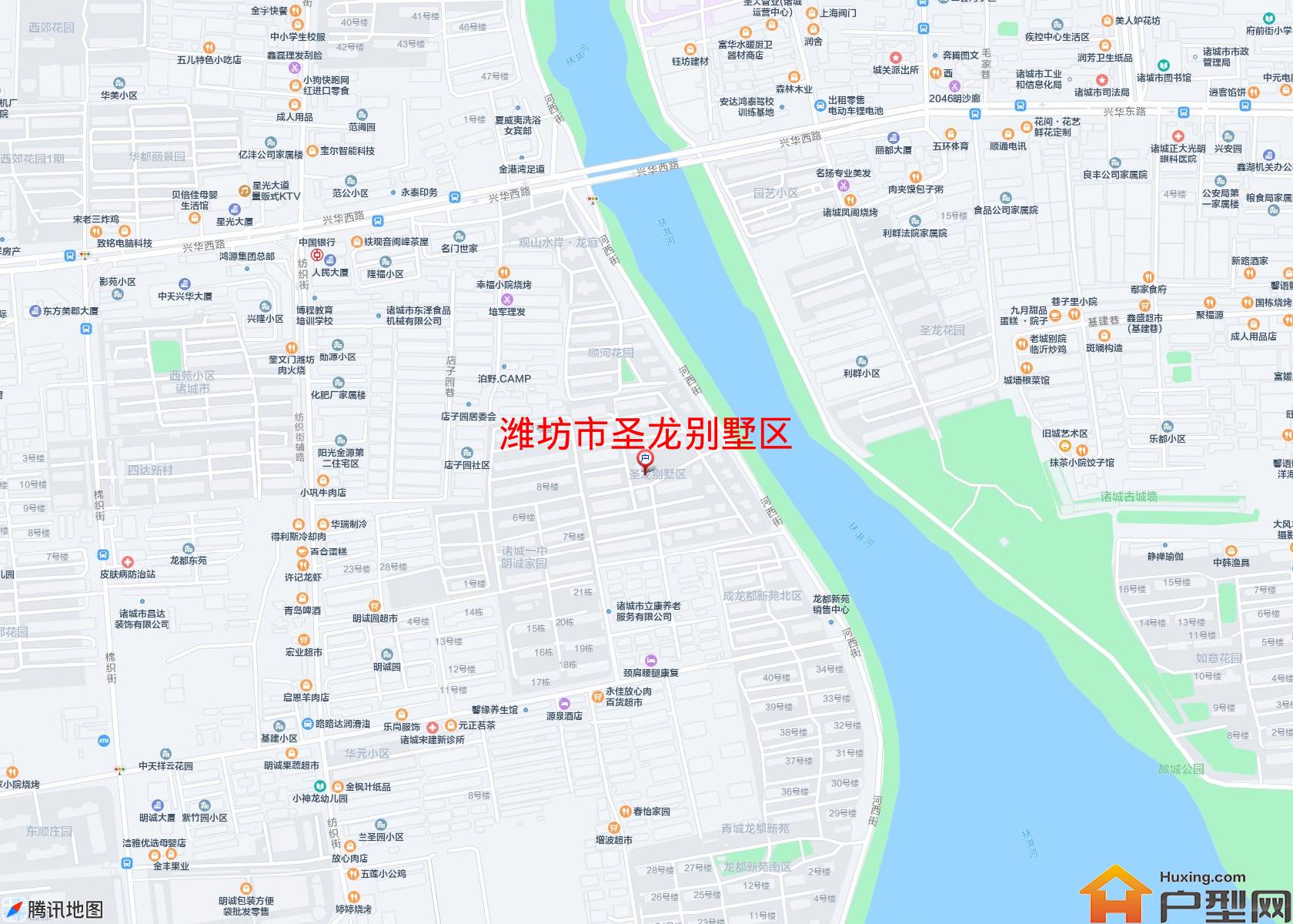 圣龙别墅区小区 - 户型网