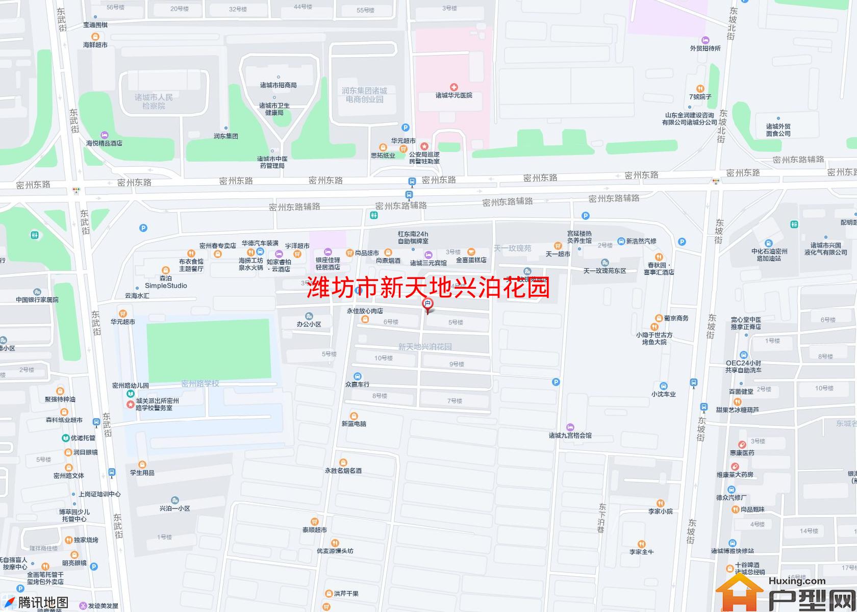 新天地兴泊花园小区 - 户型网