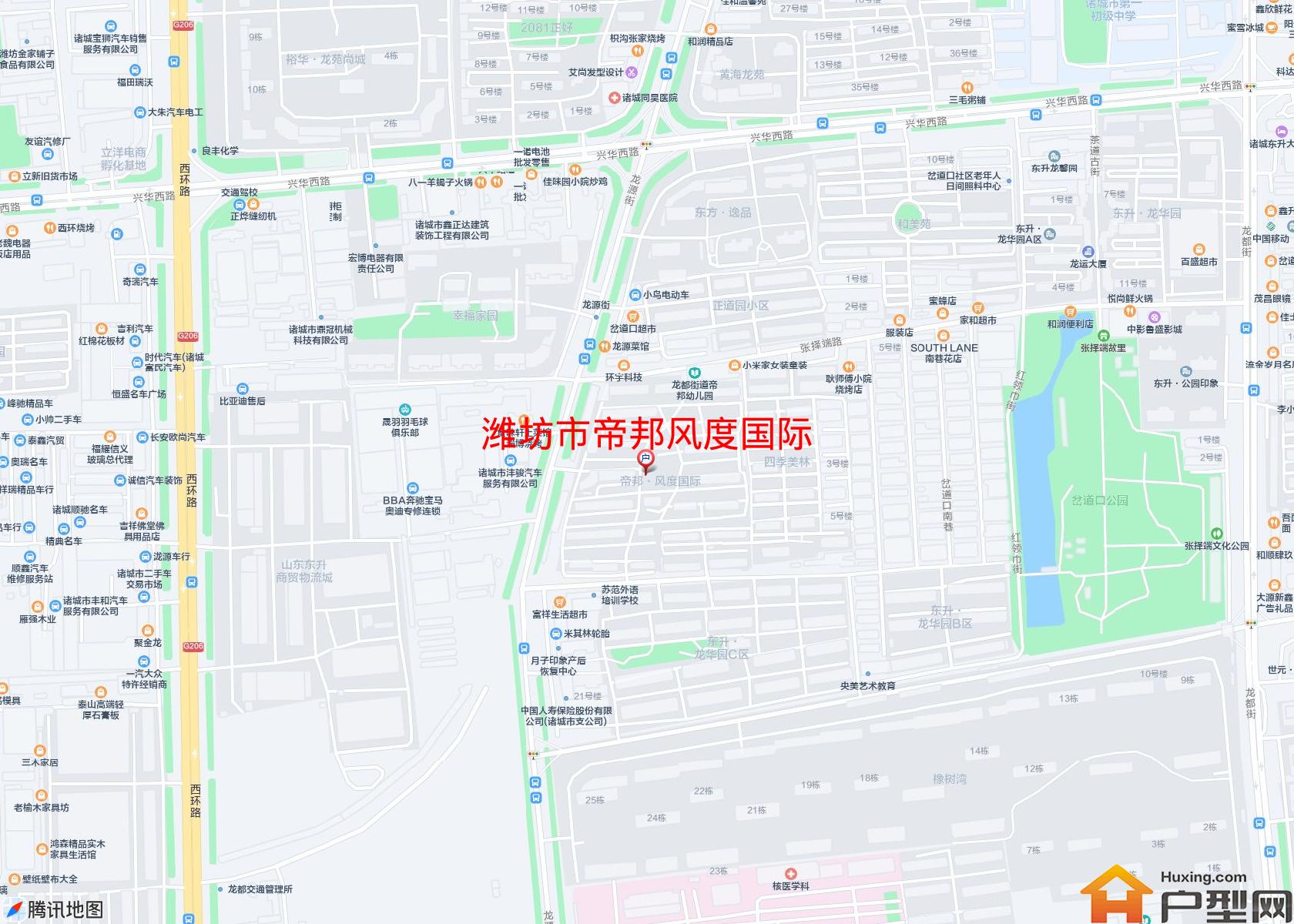 帝邦风度国际小区 - 户型网