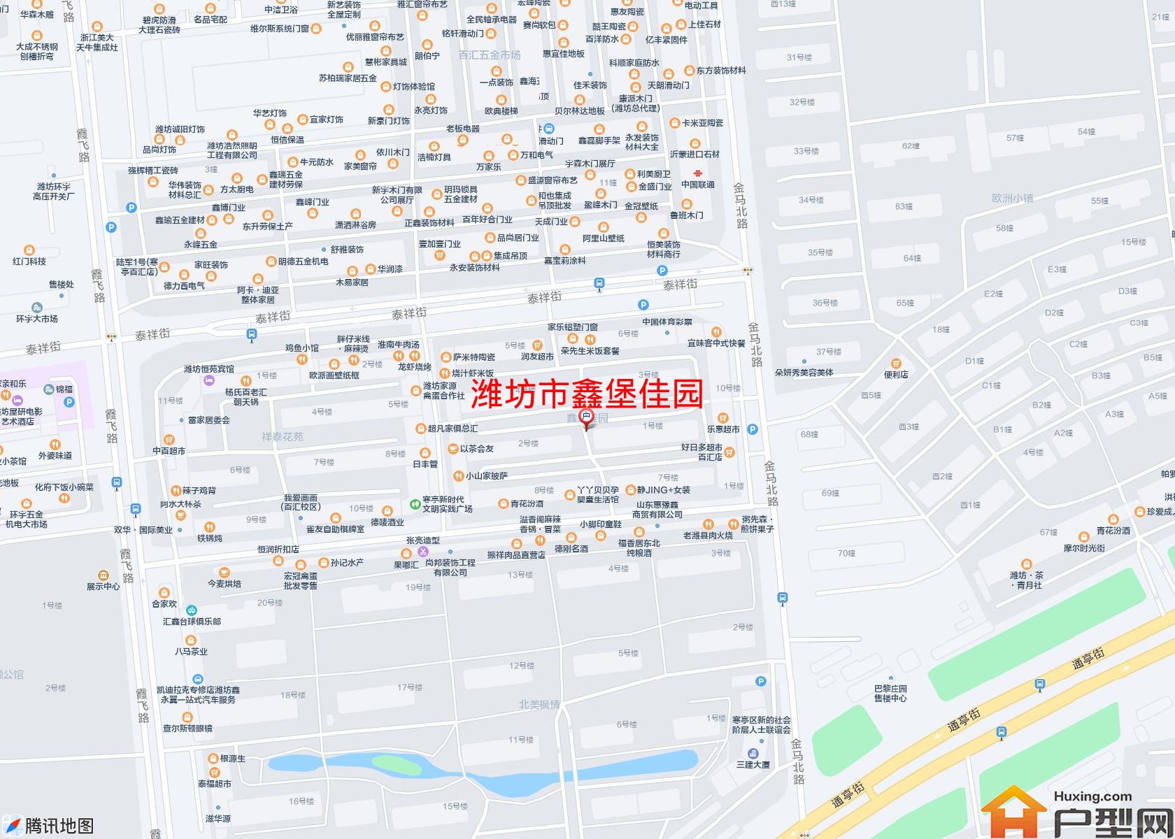 鑫堡佳园小区 - 户型网