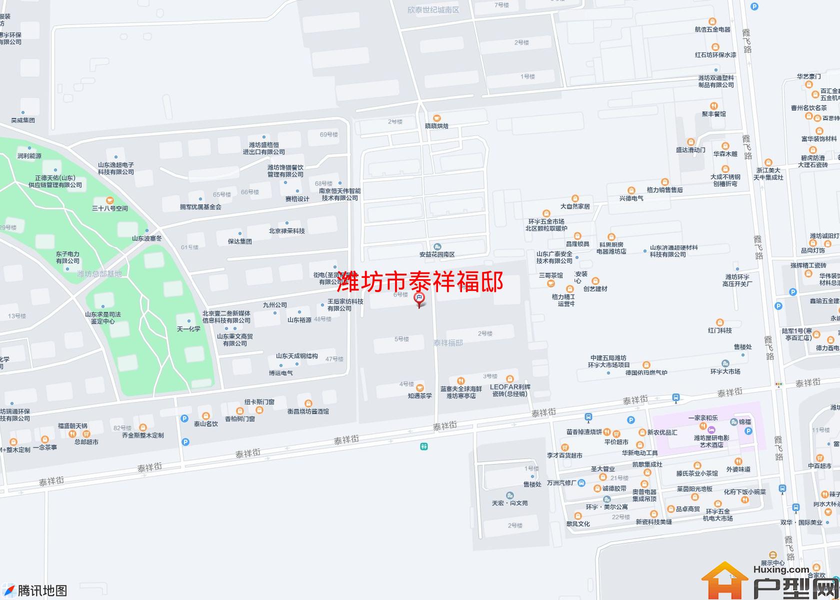 泰祥福邸小区 - 户型网