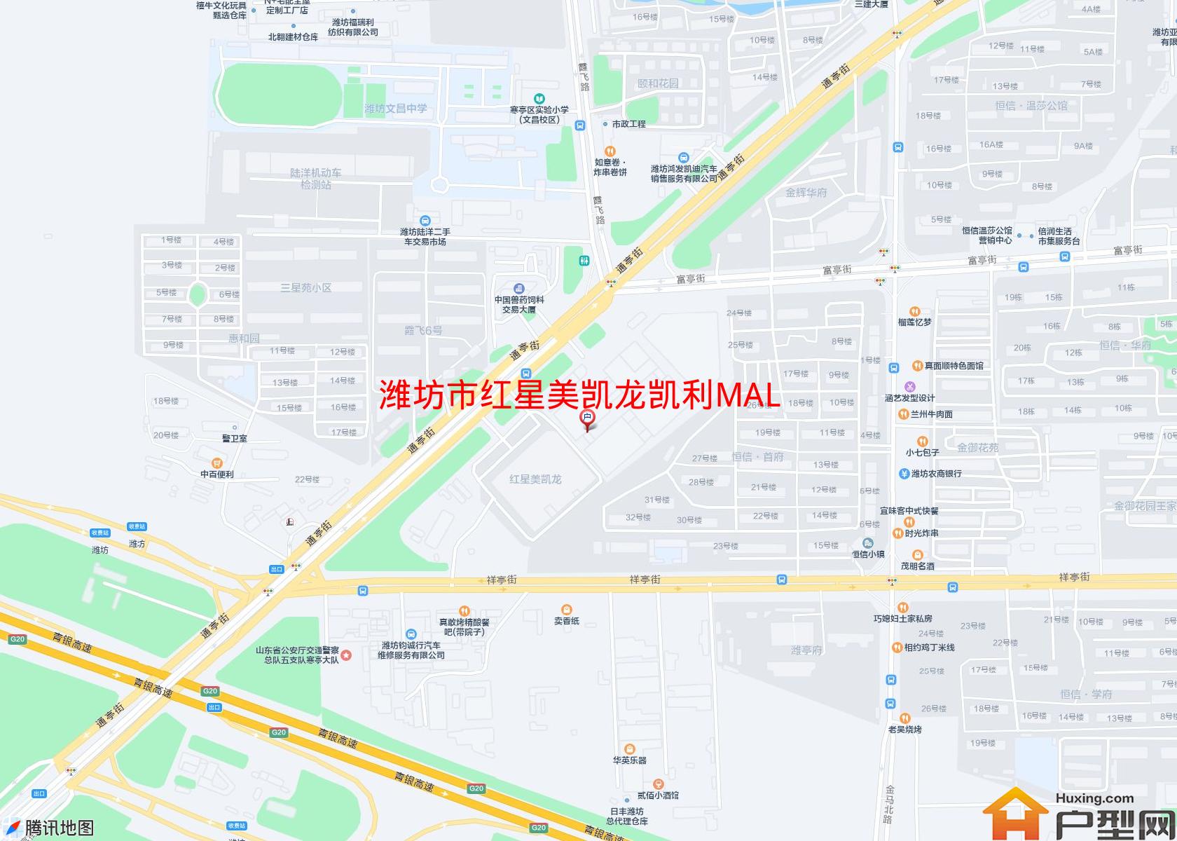 红星美凯龙凯利MALL小区 - 户型网