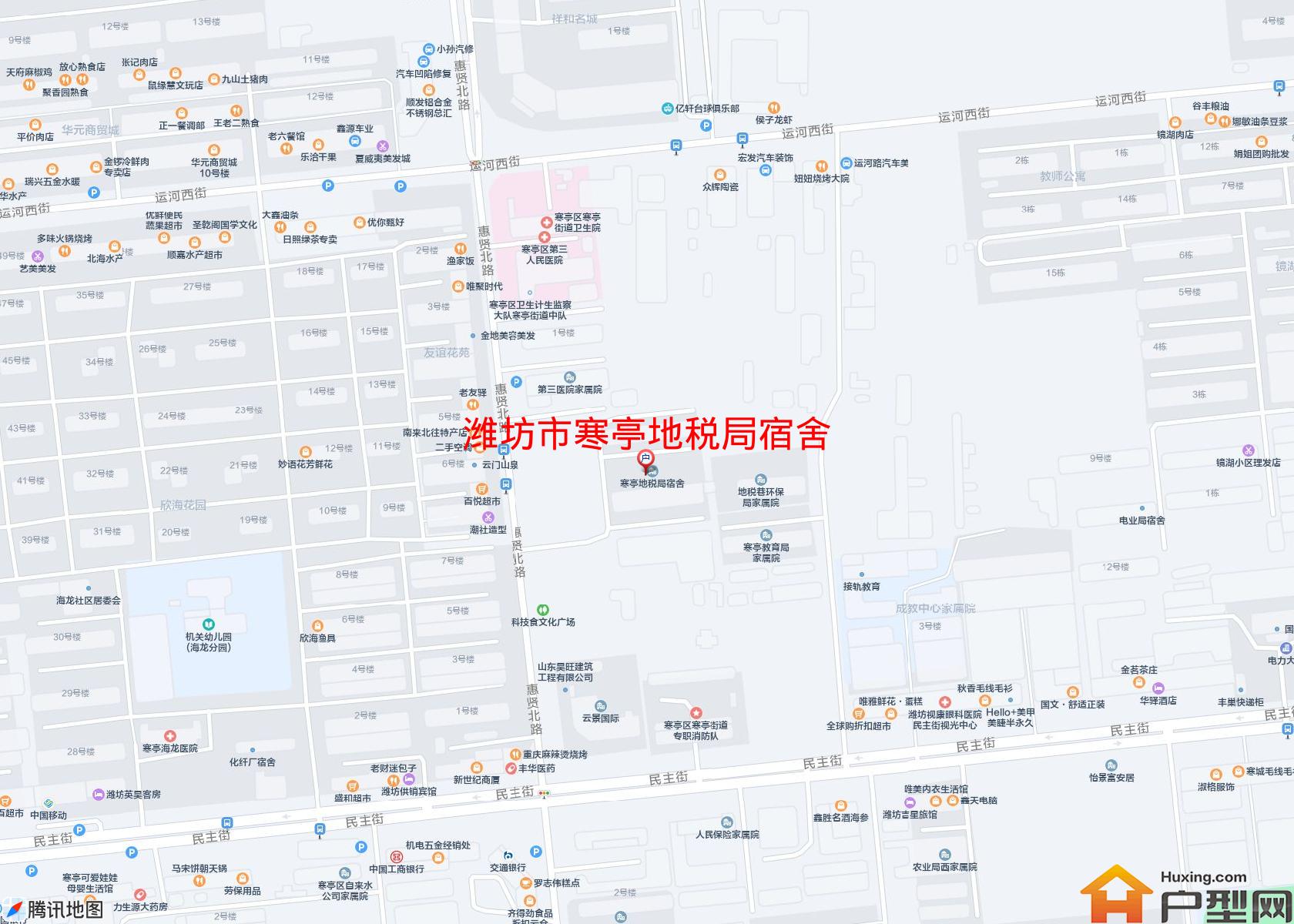 寒亭地税局宿舍小区 - 户型网