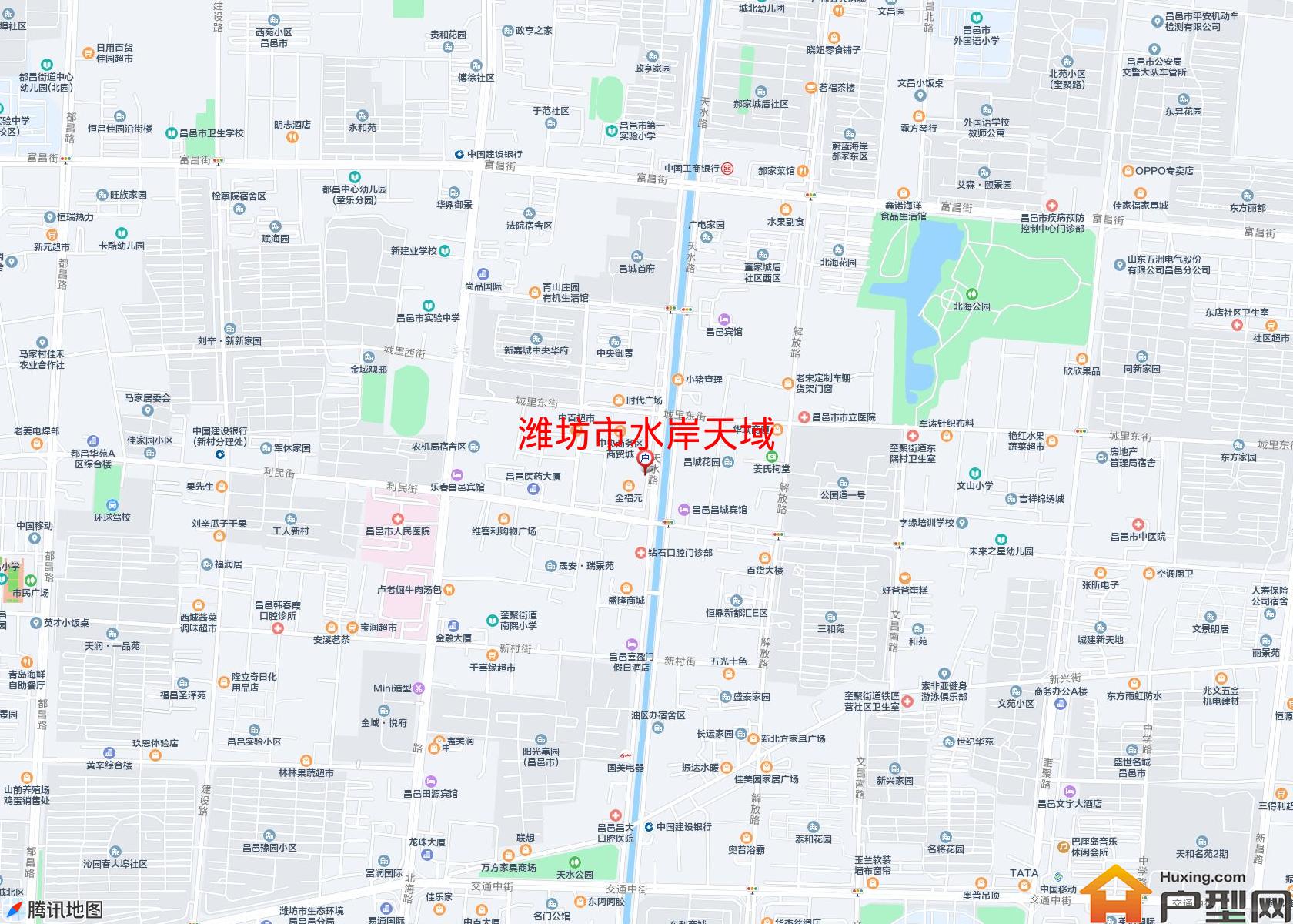 水岸天域小区 - 户型网