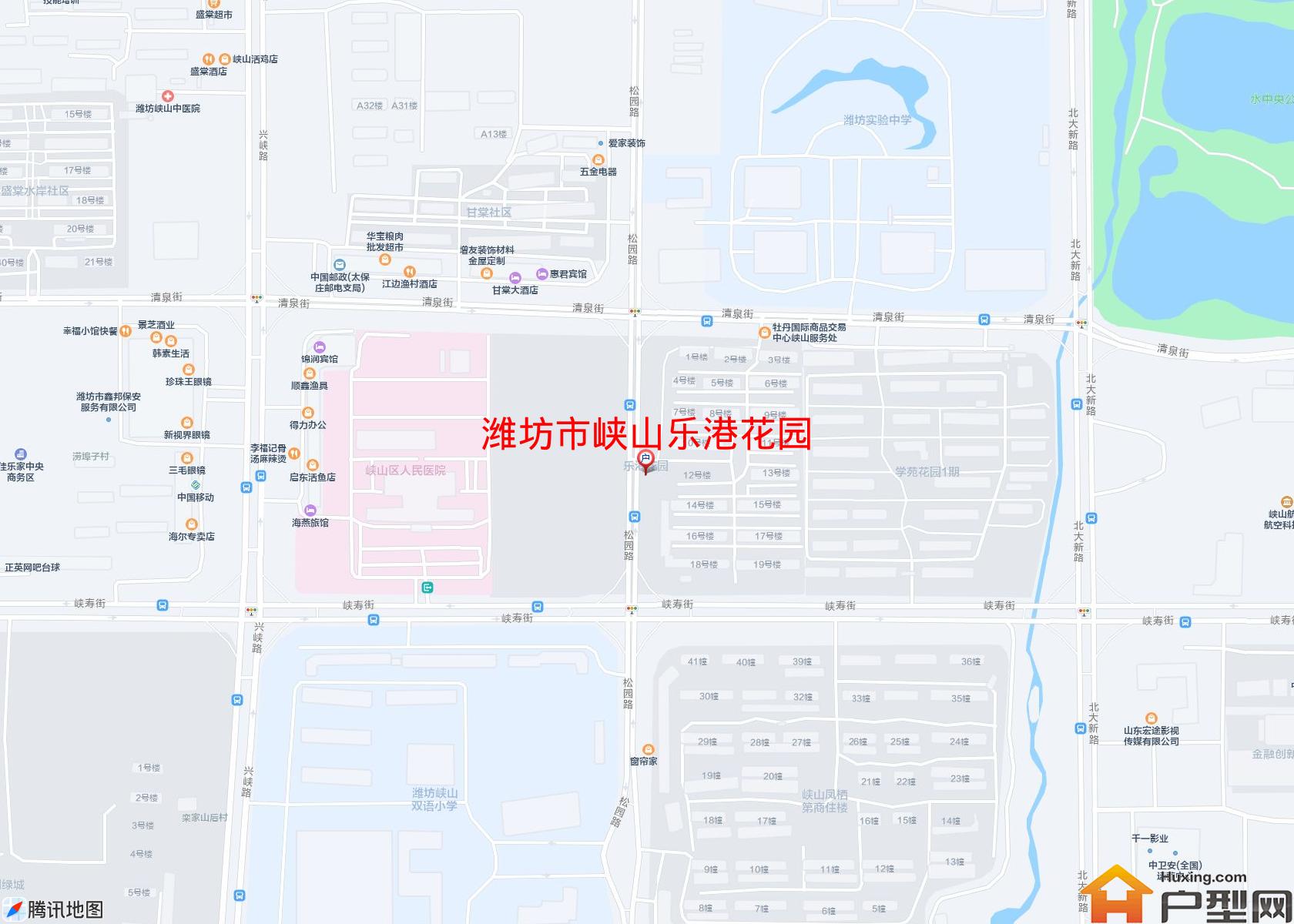 峡山乐港花园小区 - 户型网