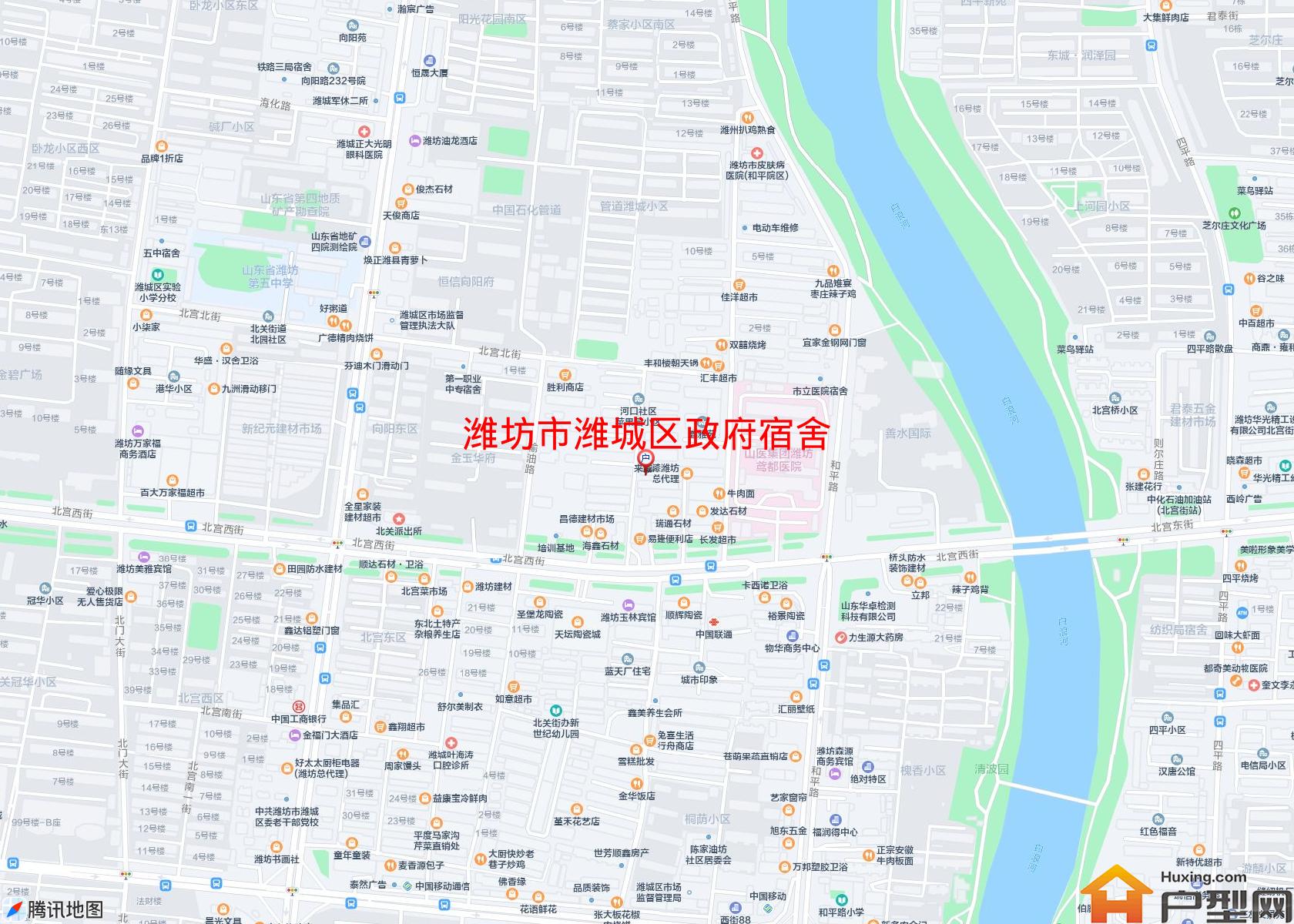 潍城区政府宿舍小区 - 户型网