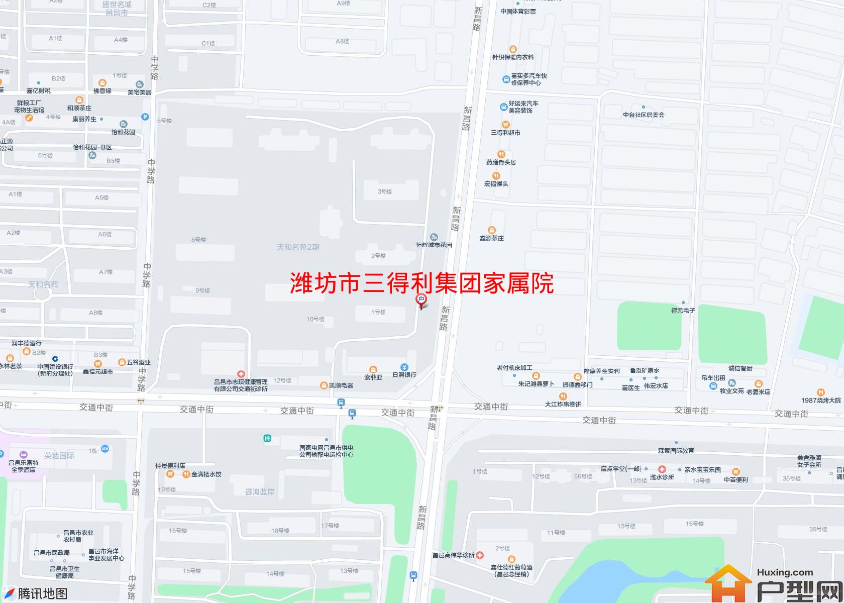 三得利集团家属院小区 - 户型网