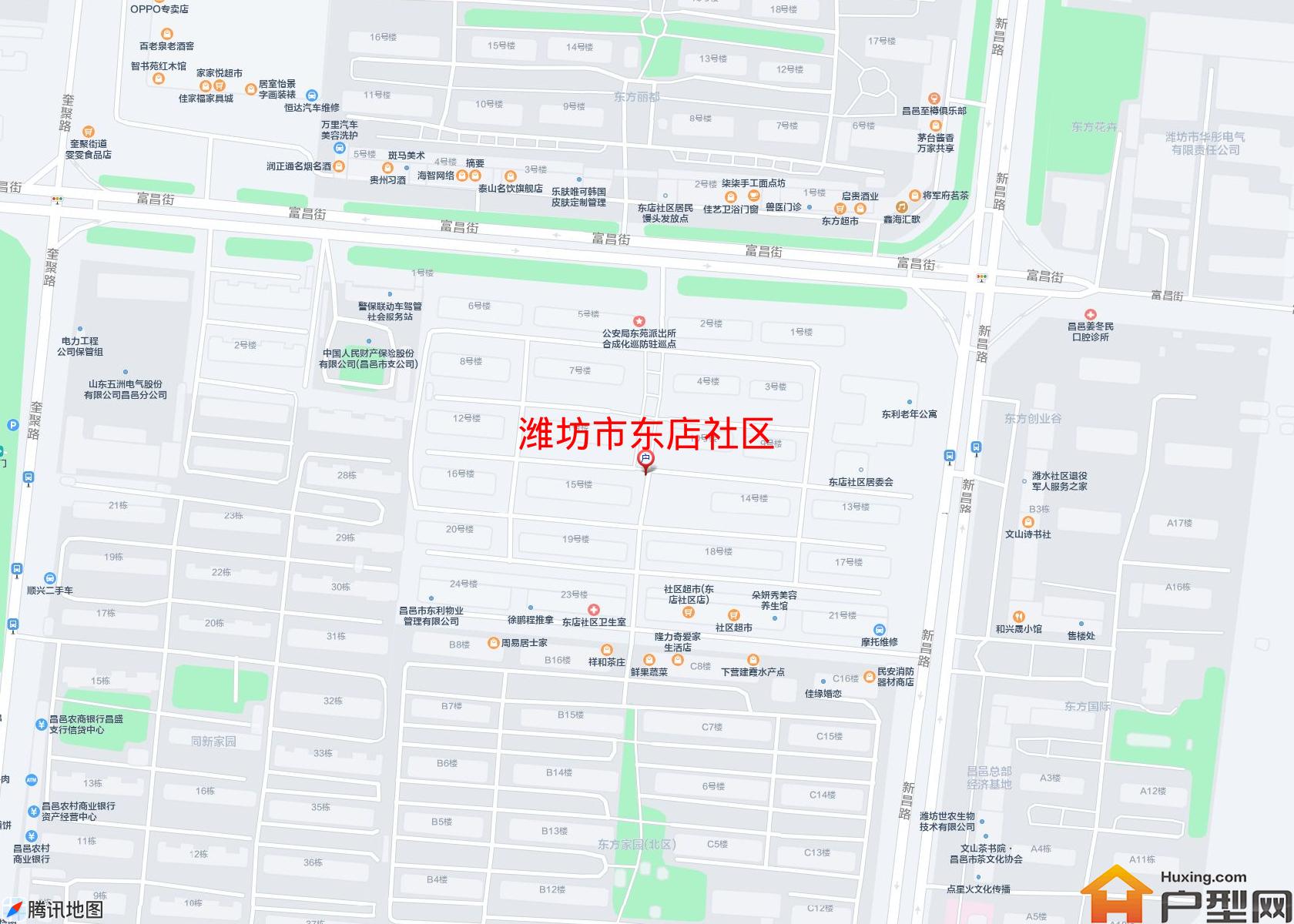 东店社区小区 - 户型网