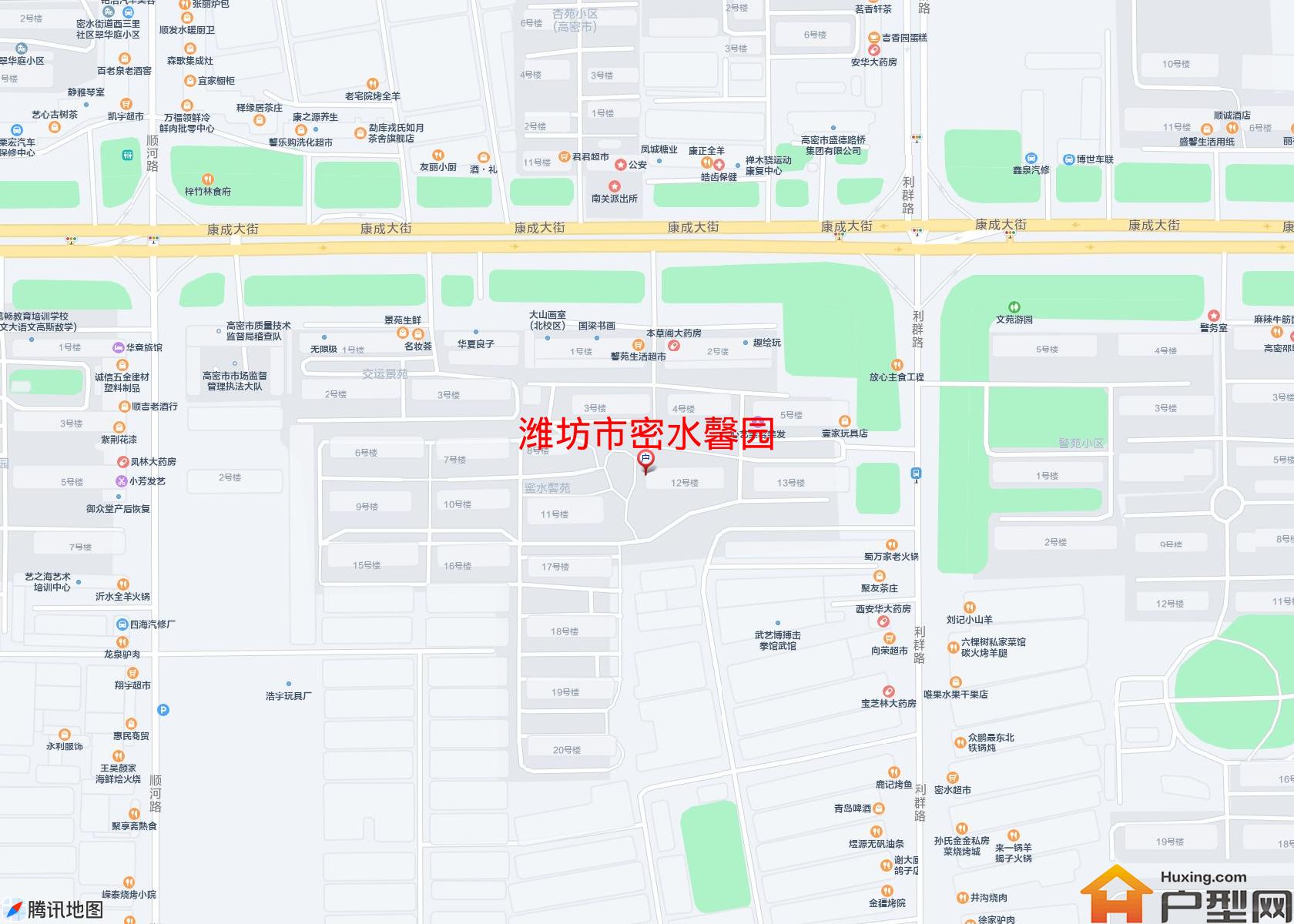 密水馨园小区 - 户型网