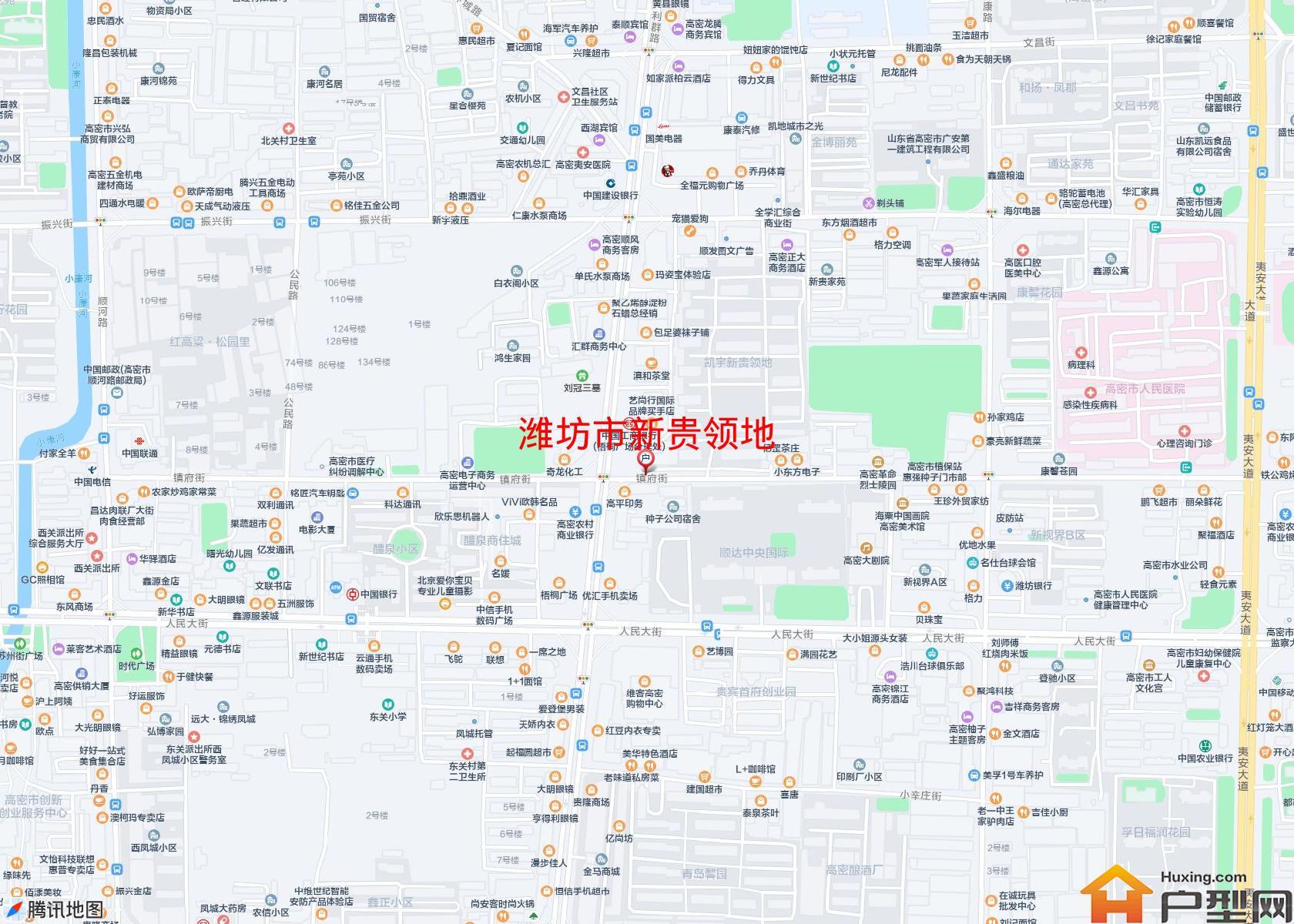新贵领地小区 - 户型网