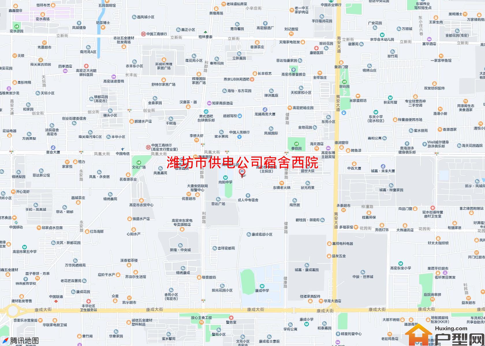 供电公司宿舍西院小区 - 户型网
