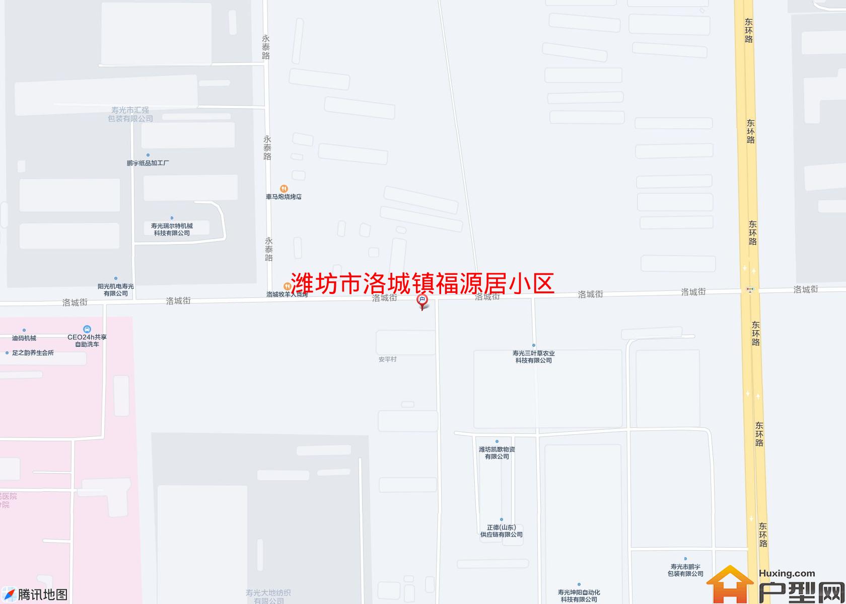 洛城镇福源居小区小区 - 户型网