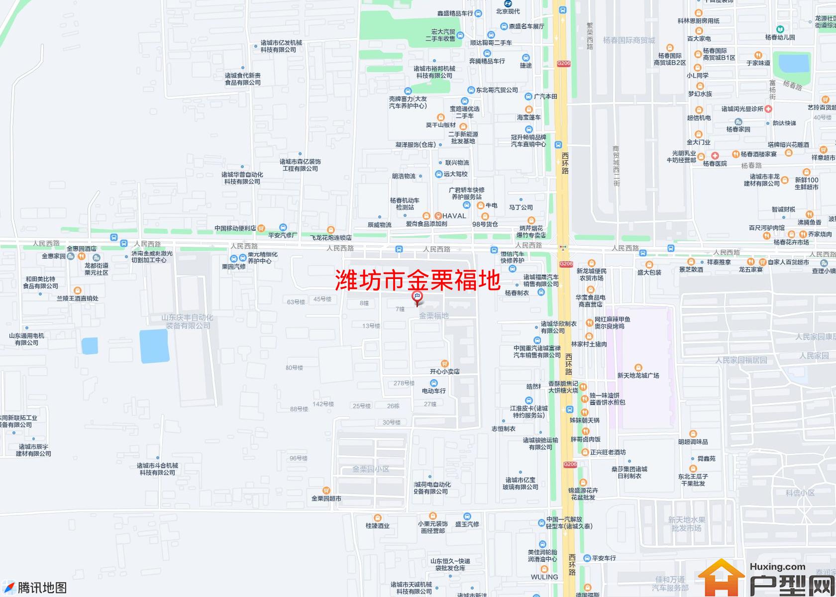 金栗福地小区 - 户型网