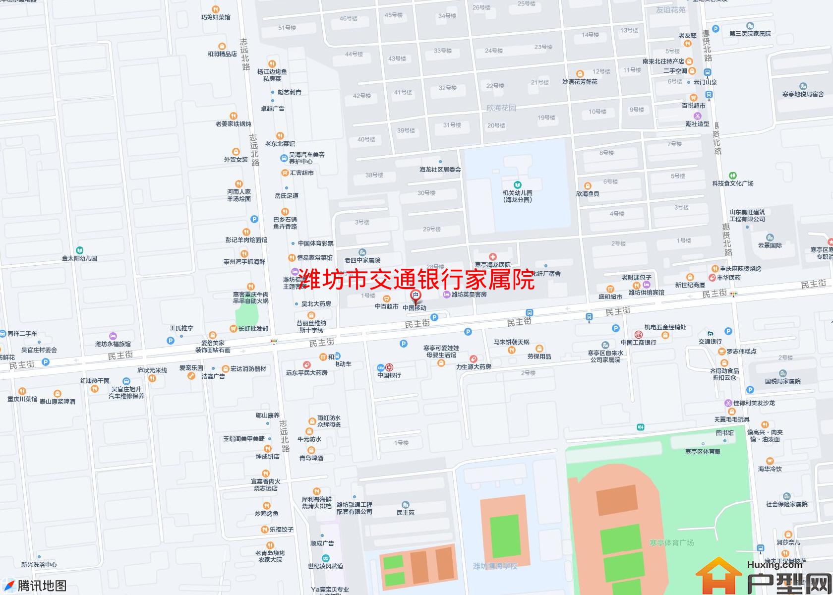 交通银行家属院小区 - 户型网