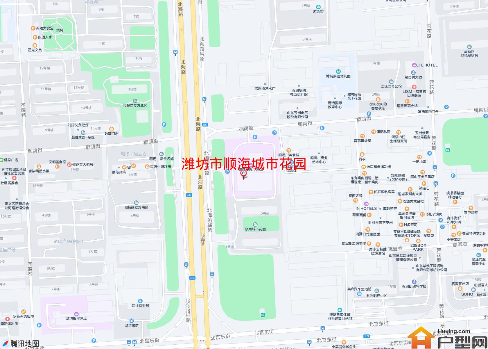 顺海城市花园小区 - 户型网