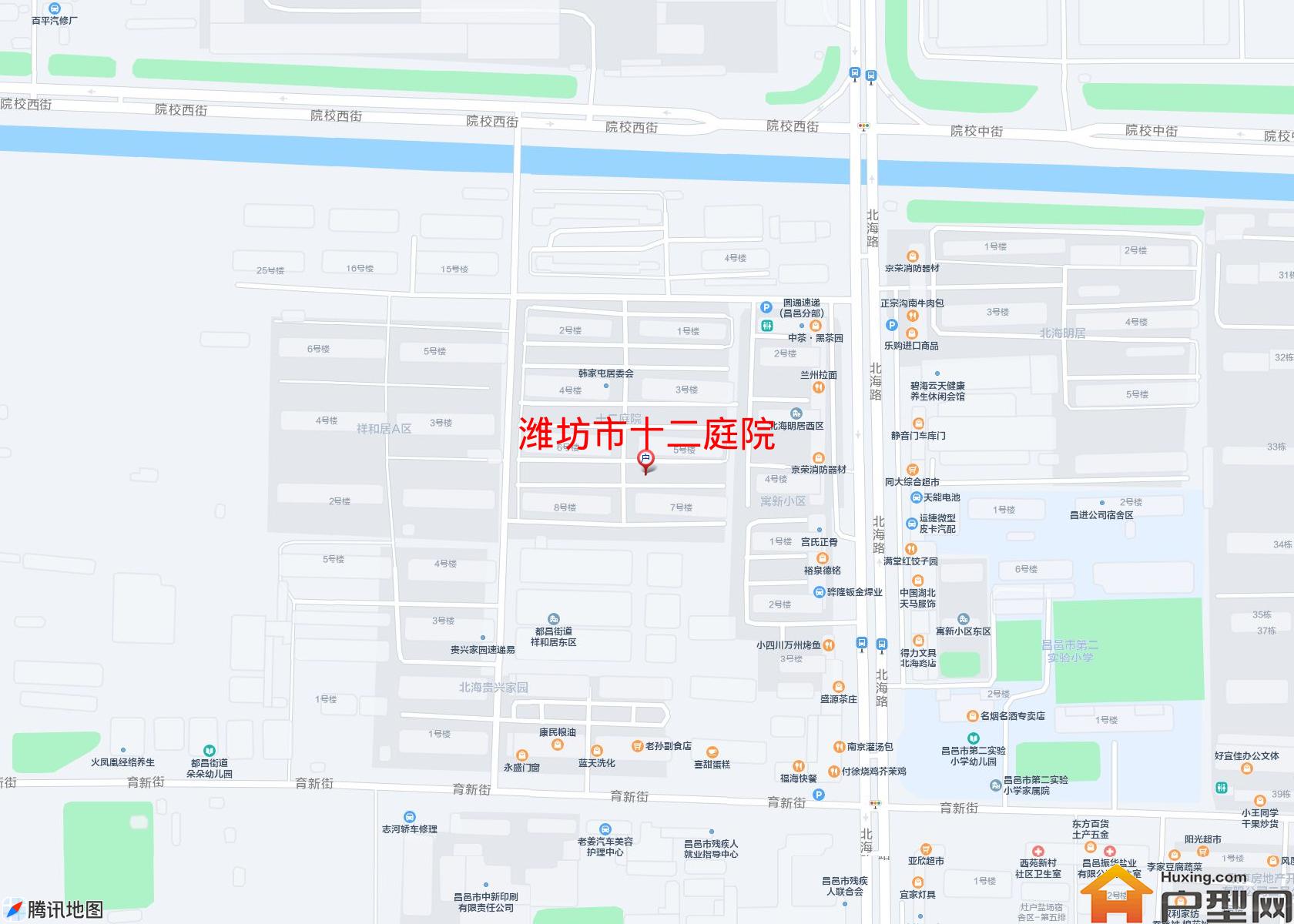 十二庭院小区 - 户型网