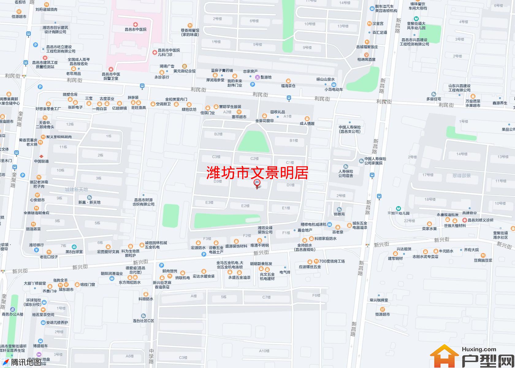 文景明居小区 - 户型网