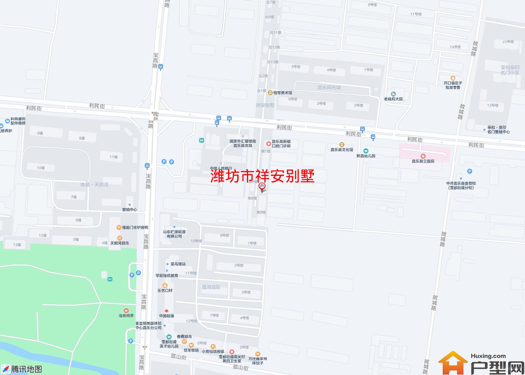 祥安别墅小区 - 户型网