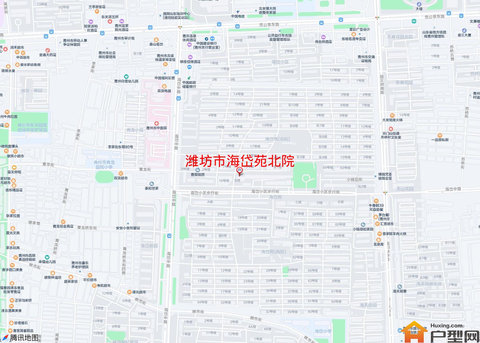 海岱苑北院小区 - 户型网