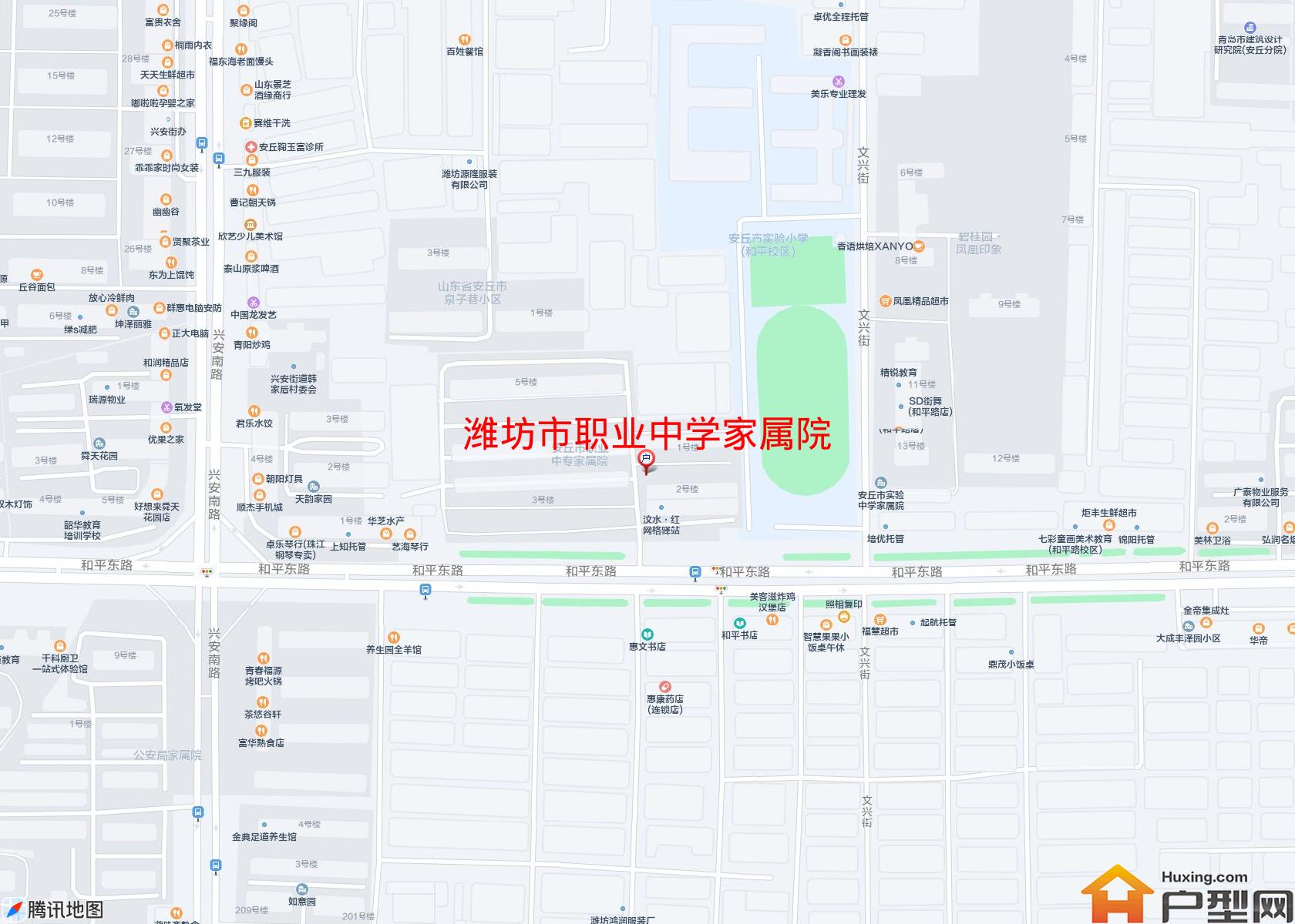 职业中学家属院小区 - 户型网