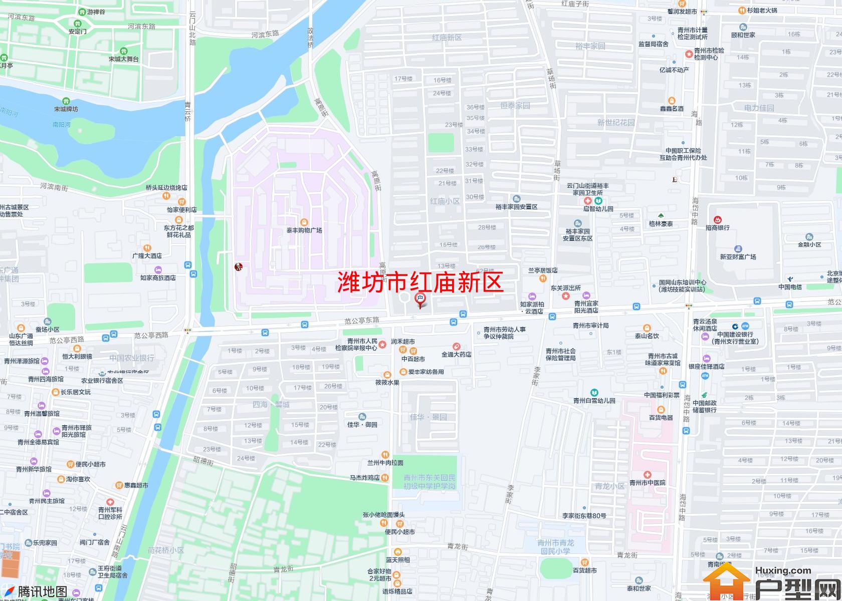 红庙新区小区 - 户型网